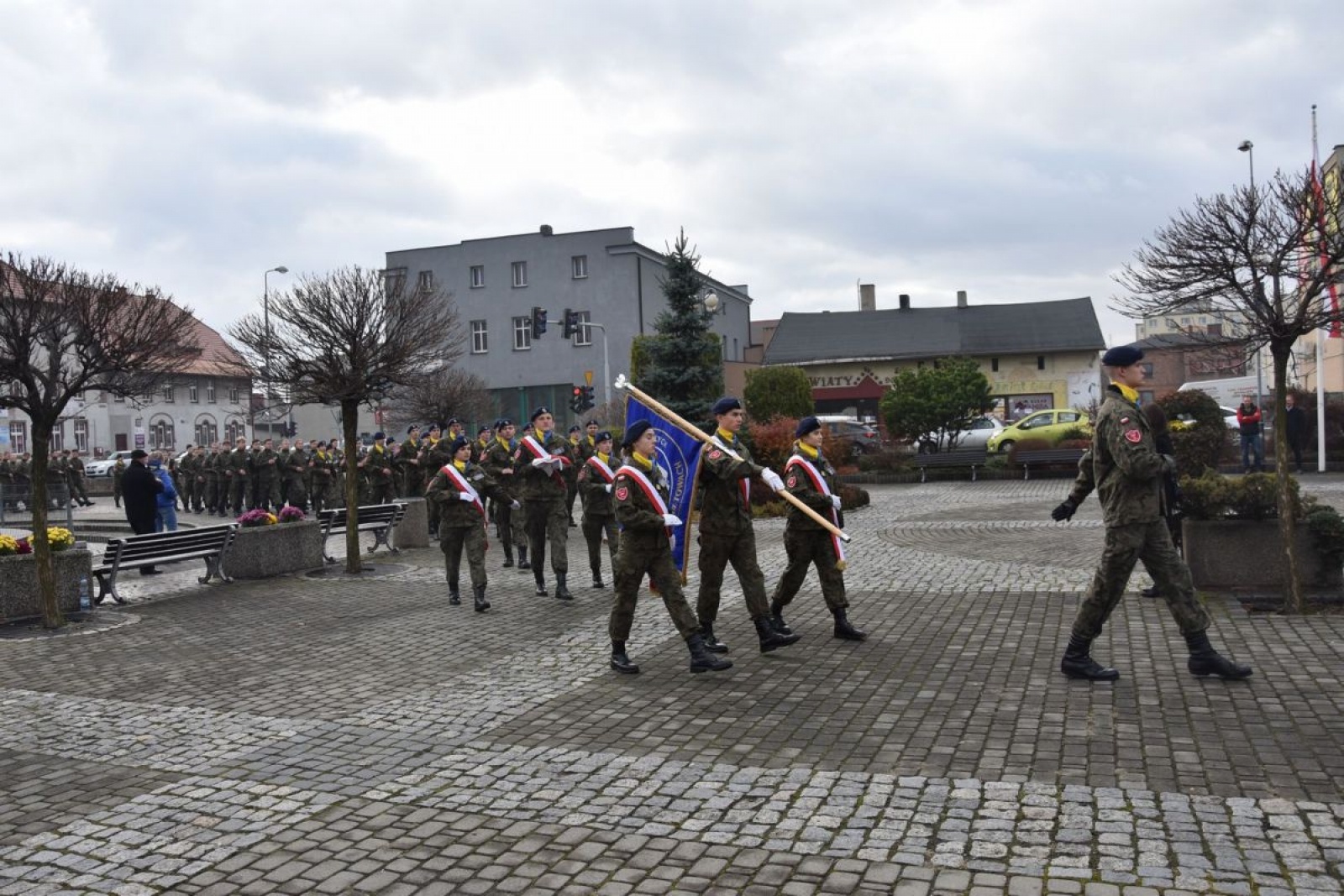 Zdjęcie w galerii na portalu naszwodzislaw.com: Klasy mundurowe z Rydułtów ślubowały [FOTO] wiadomości z regionu