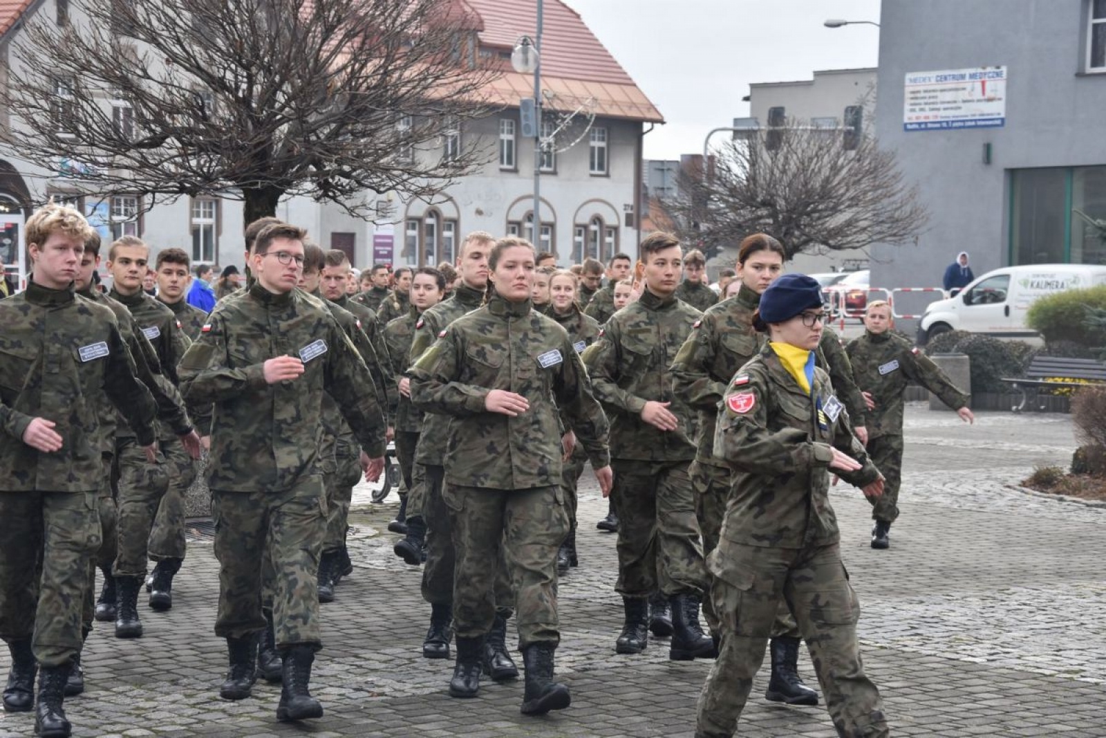 Zdjęcie w galerii na portalu naszwodzislaw.com: Klasy mundurowe z Rydułtów ślubowały [FOTO] wiadomości z regionu