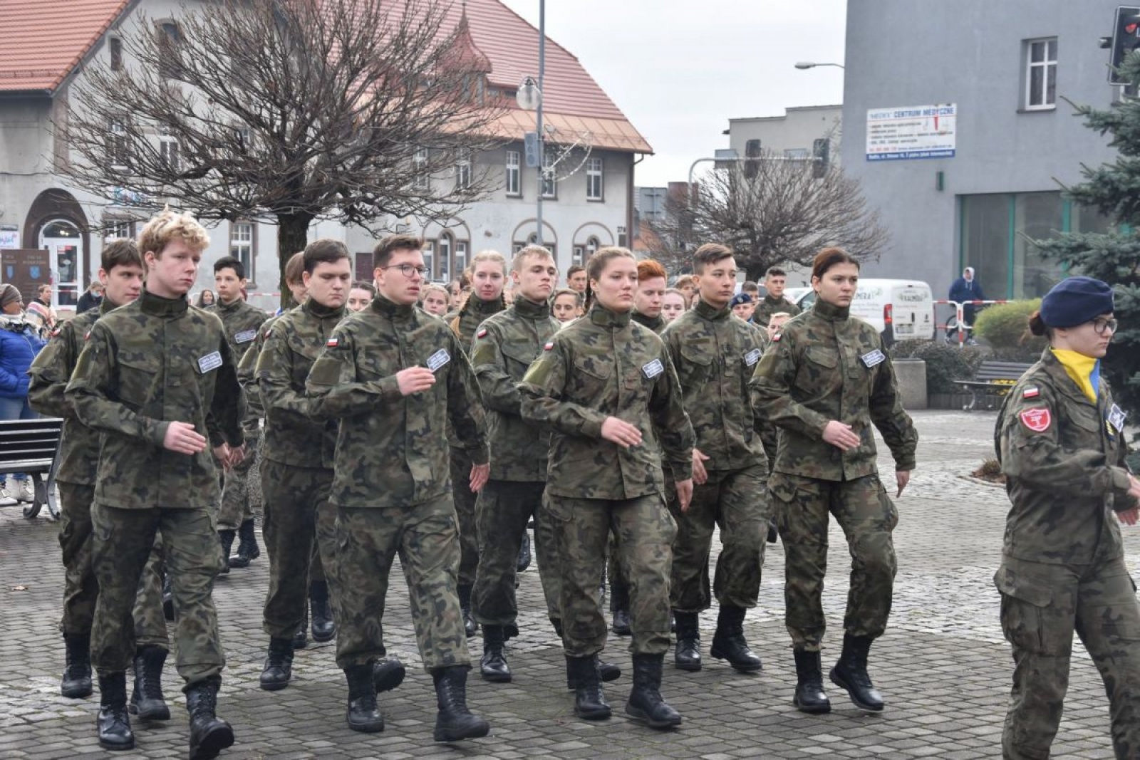Zdjęcie w galerii na portalu naszwodzislaw.com: Klasy mundurowe z Rydułtów ślubowały [FOTO] wiadomości z regionu