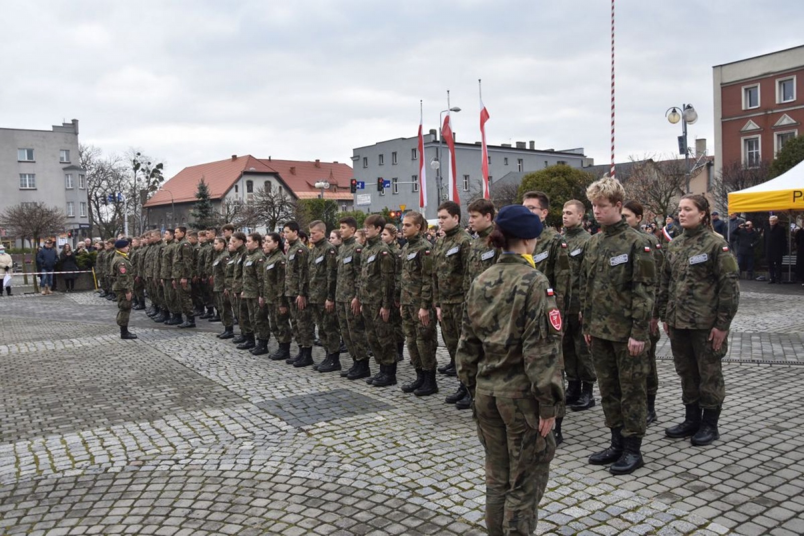 Zdjęcie w galerii na portalu naszwodzislaw.com: Klasy mundurowe z Rydułtów ślubowały [FOTO] wiadomości z regionu