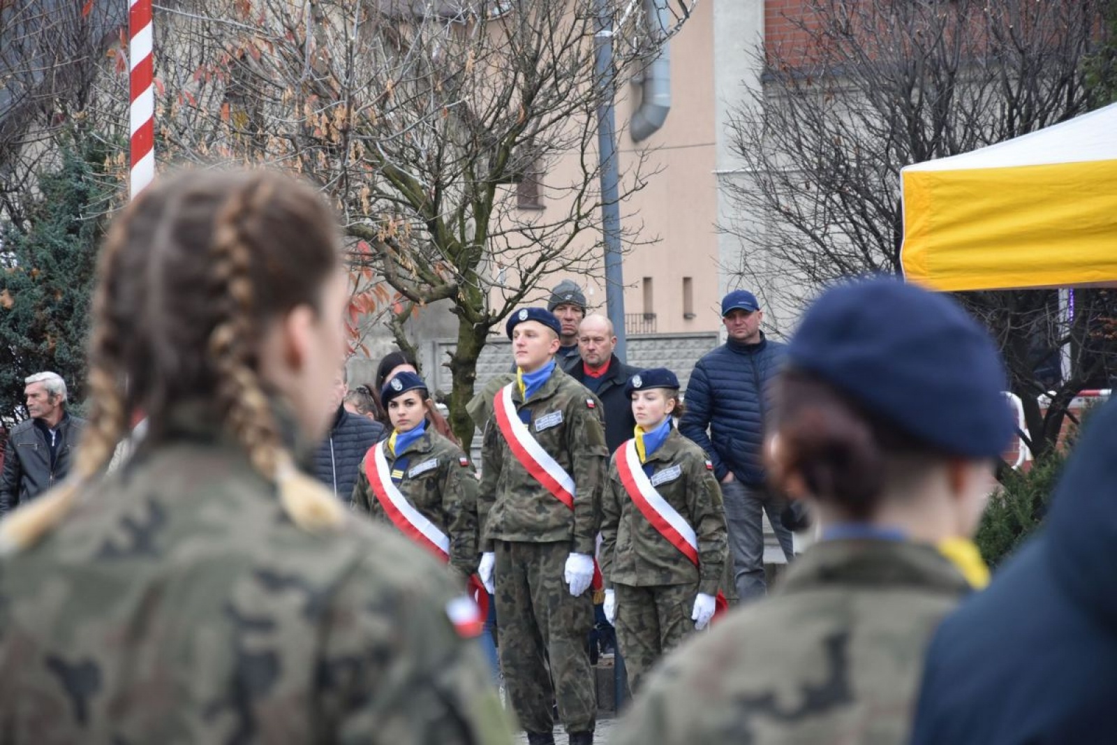 Zdjęcie w galerii na portalu naszwodzislaw.com: Klasy mundurowe z Rydułtów ślubowały [FOTO] wiadomości z regionu