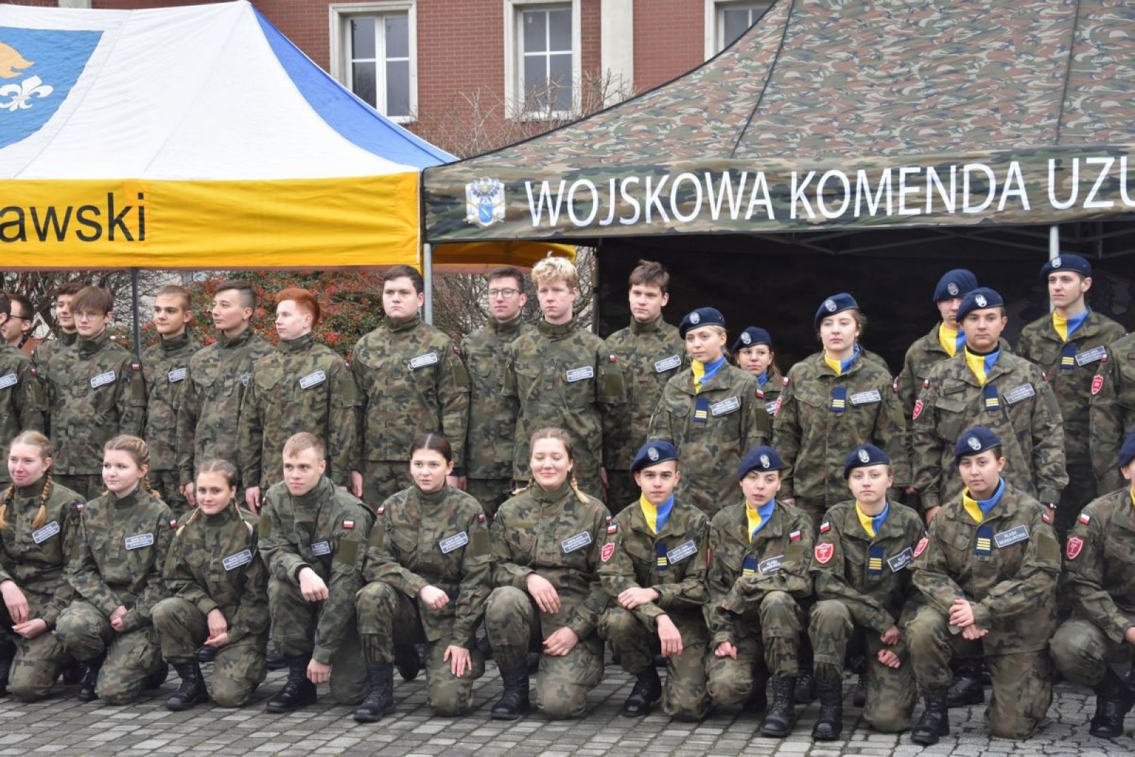 Zdjęcie w galerii na portalu naszwodzislaw.com: Klasy mundurowe z Rydułtów ślubowały [FOTO] wiadomości z regionu