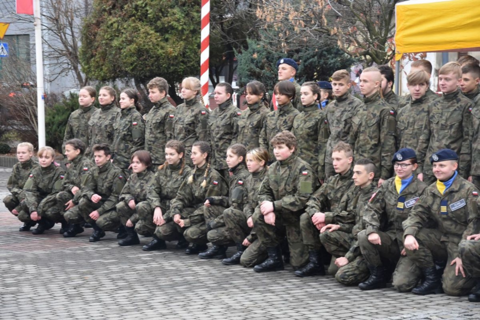 Zdjęcie w galerii na portalu naszwodzislaw.com: Klasy mundurowe z Rydułtów ślubowały [FOTO] wiadomości z regionu