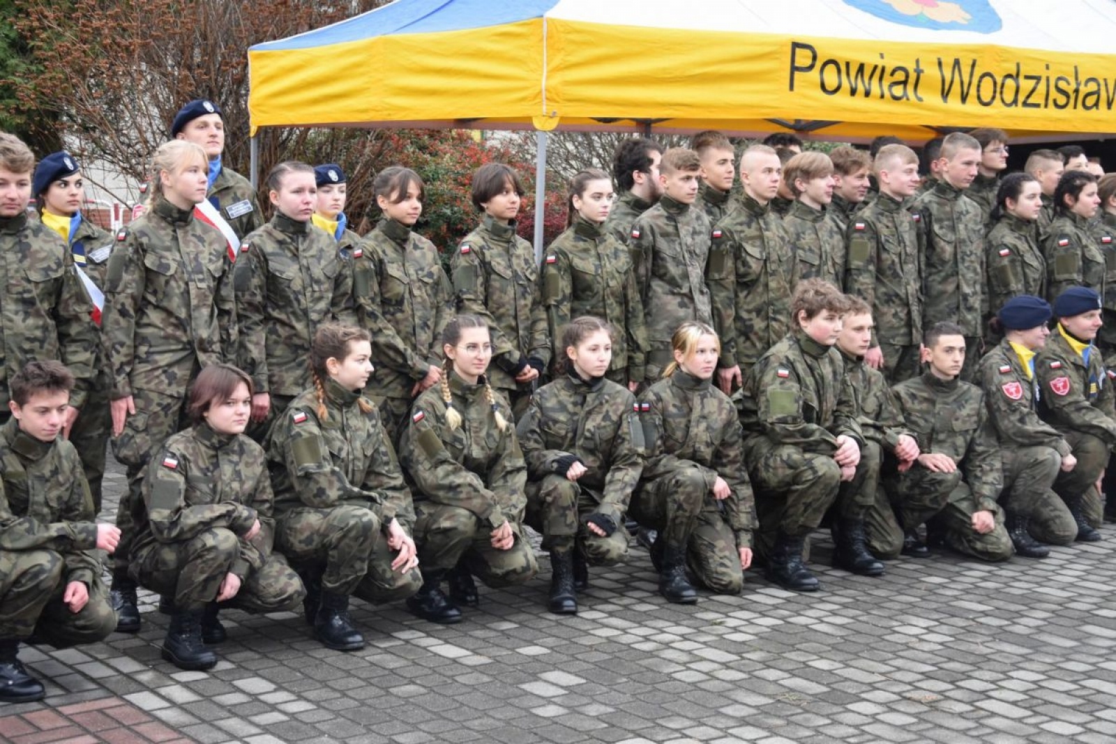 Zdjęcie w galerii na portalu naszwodzislaw.com: Klasy mundurowe z Rydułtów ślubowały [FOTO] wiadomości z regionu