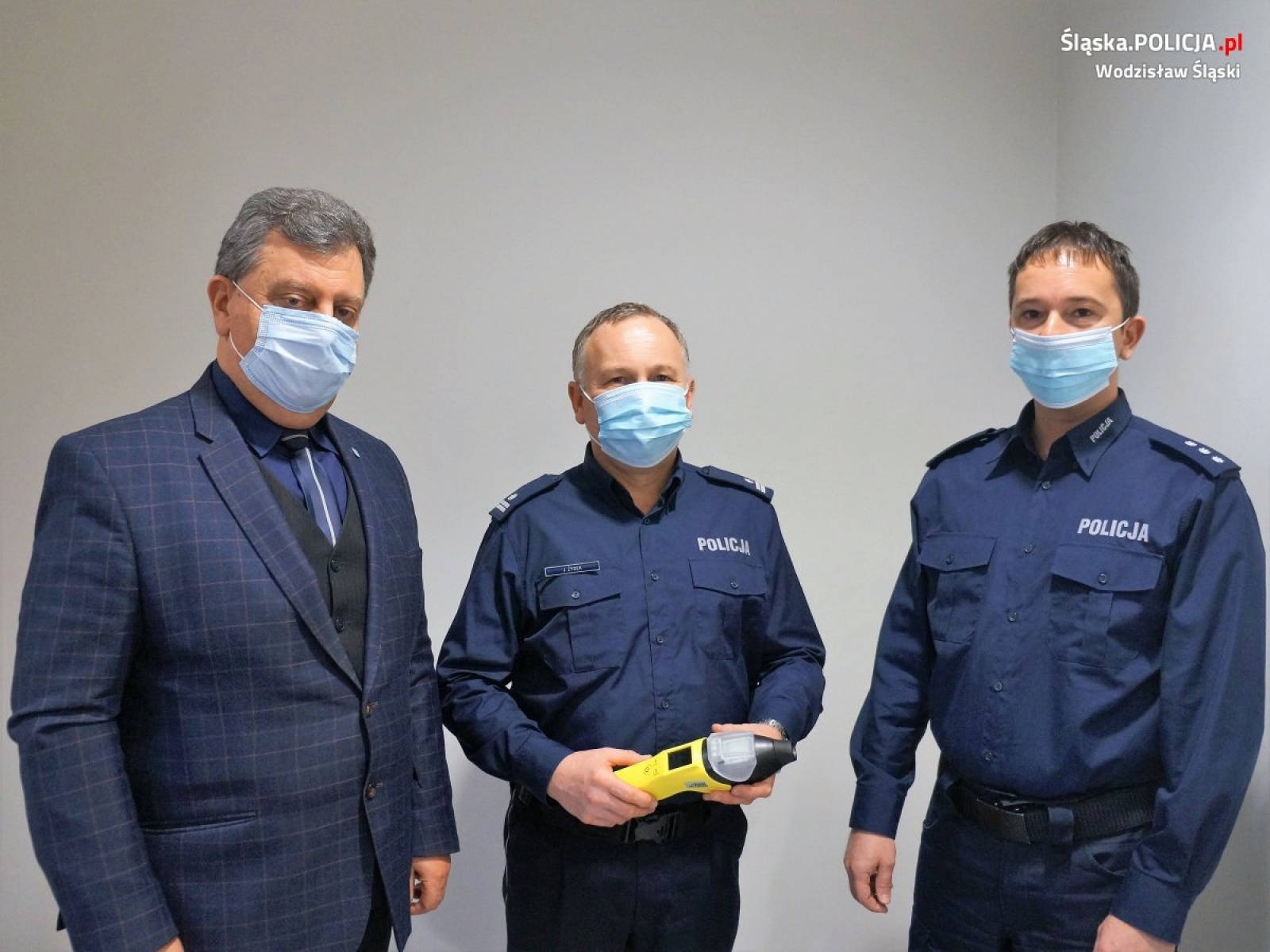 Zdjęcie w galerii na portalu naszwodzislaw.com: Pszowski komisariat ma nowy alkomat wiadomości z regionu