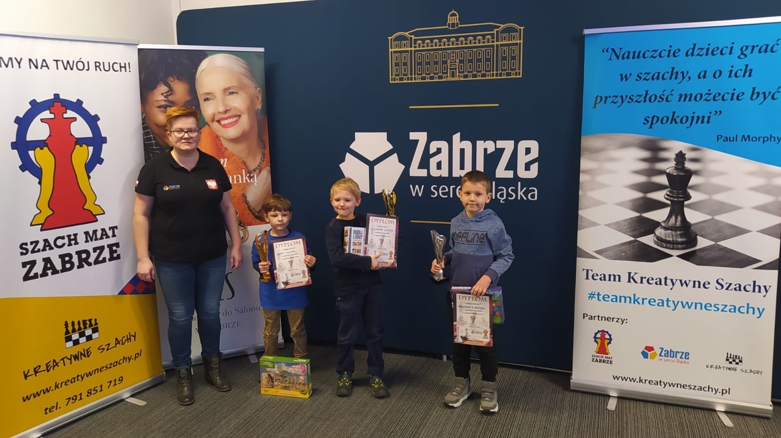 Zdjęcie w galerii na portalu naszwodzislaw.com: Szachowy sukces Antoniego Kołodzieja wiadomości z regionu