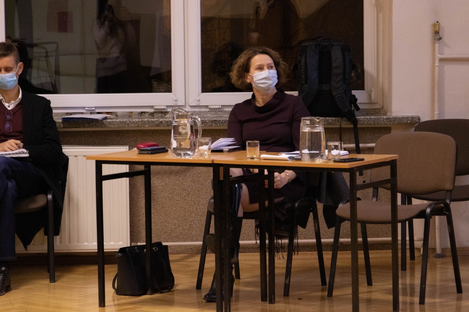 Zdjęcie w galerii na portalu naszwodzislaw.com: Rozmawiali na Starym Mieście i Wilchwach wiadomości z regionu