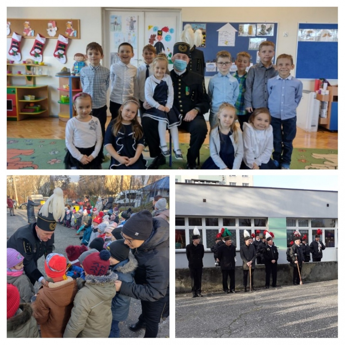 Zdjęcie w galerii na portalu naszwodzislaw.com: Górnicza orkiestra zagrała dla przedszkolaków wiadomości z regionu