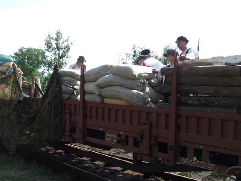 Zdjęcie w galerii na portalu naszwodzislaw.com: Inscenizacja bitwy Olzańskiej wiadomości z regionu