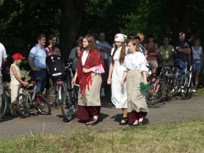 Zdjęcie w galerii na portalu naszwodzislaw.com: Inscenizacja bitwy Olzańskiej wiadomości z regionu