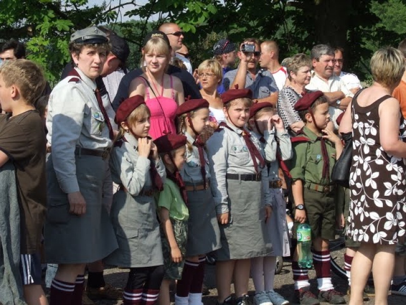 Zdjęcie w galerii na portalu naszwodzislaw.com: Inscenizacja bitwy Olzańskiej wiadomości z regionu