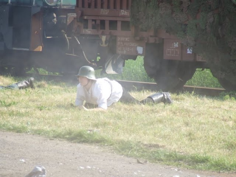 Zdjęcie w galerii na portalu naszwodzislaw.com: Inscenizacja bitwy Olzańskiej wiadomości z regionu