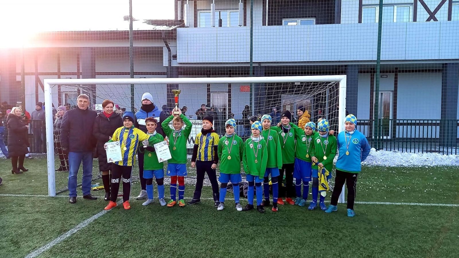 Zdjęcie w galerii na portalu naszwodzislaw.com: Winter Cup 2021. Piłkarska rywalizacja w Nieboczowach wiadomości z regionu