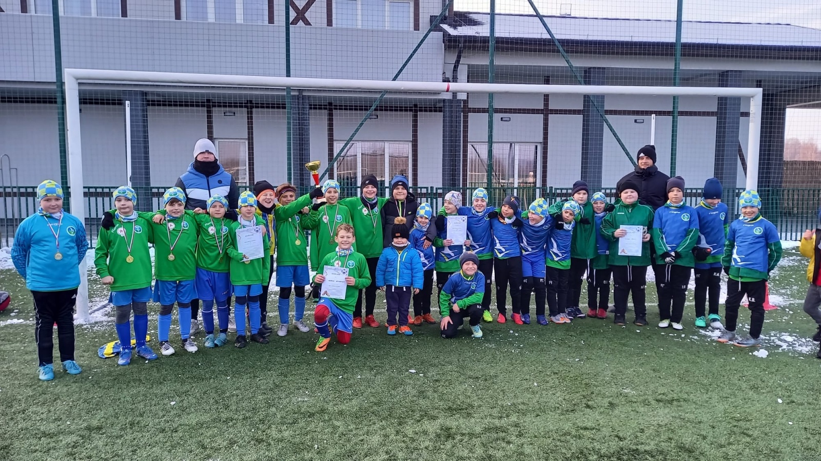 Zdjęcie w galerii na portalu naszwodzislaw.com: Winter Cup 2021. Piłkarska rywalizacja w Nieboczowach wiadomości z regionu