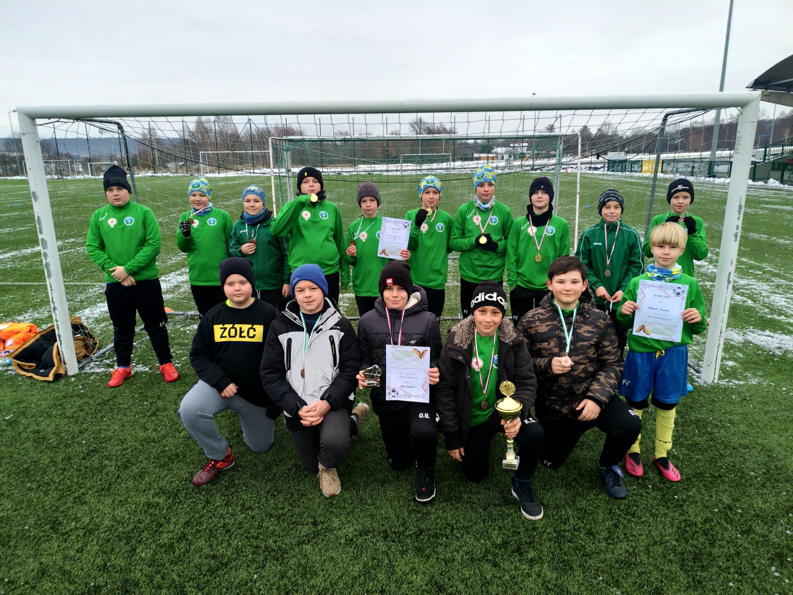 Zdjęcie w galerii na portalu naszwodzislaw.com: Winter Cup 2021. Piłkarska rywalizacja w Nieboczowach wiadomości z regionu