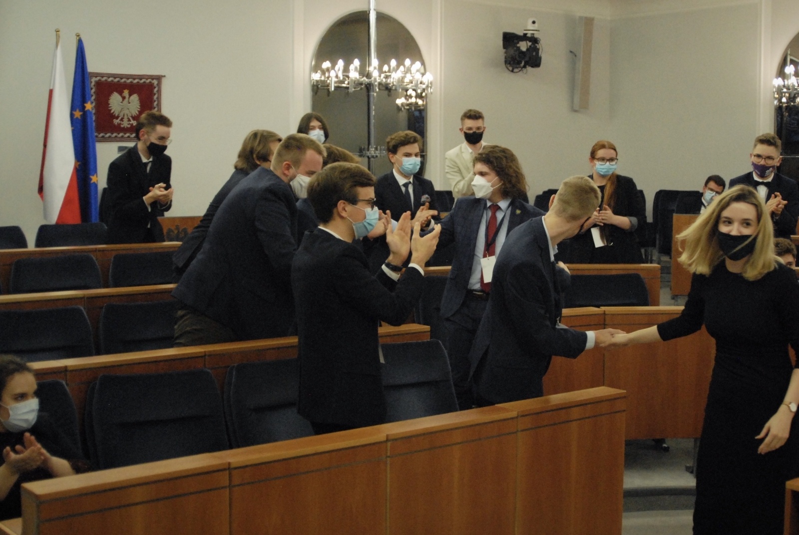 Zdjęcie w galerii na portalu naszwodzislaw.com: Śląska młodzież w Parlamencie Młodych Rzeczypospolitej Polskiej wiadomości z regionu