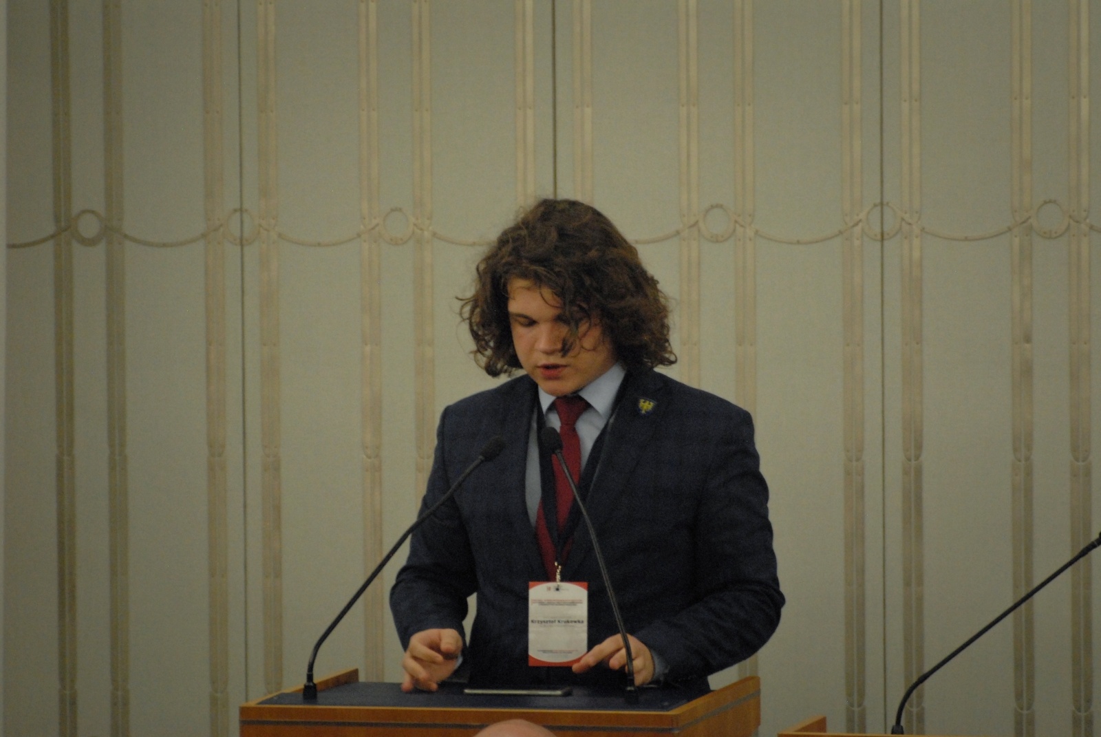 Zdjęcie w galerii na portalu naszwodzislaw.com: Śląska młodzież w Parlamencie Młodych Rzeczypospolitej Polskiej wiadomości z regionu