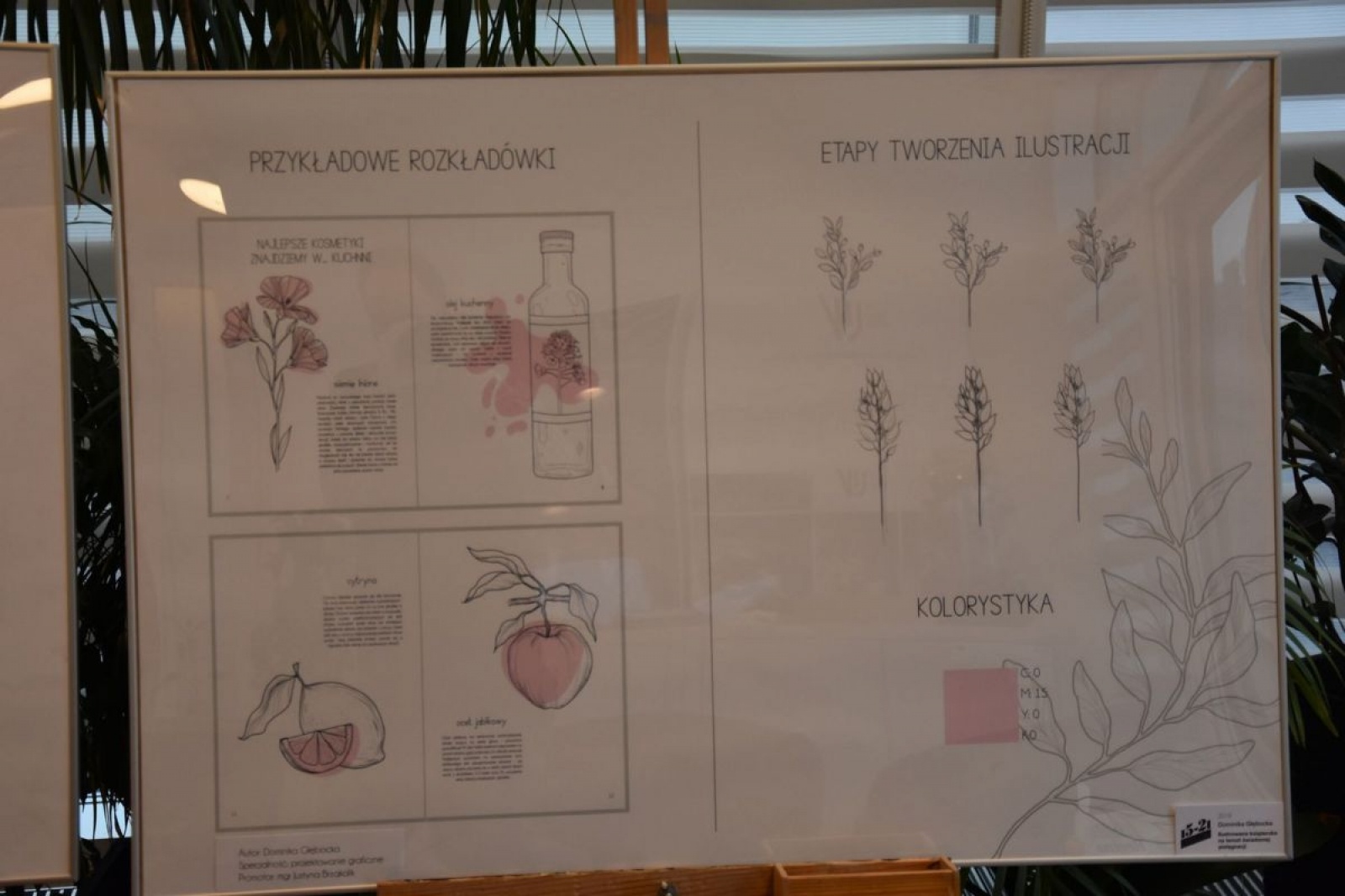 Zdjęcie w galerii na portalu naszwodzislaw.com: Plastyk chwali się pracami dyplomowymi uczniów i absolwentów wiadomości z regionu