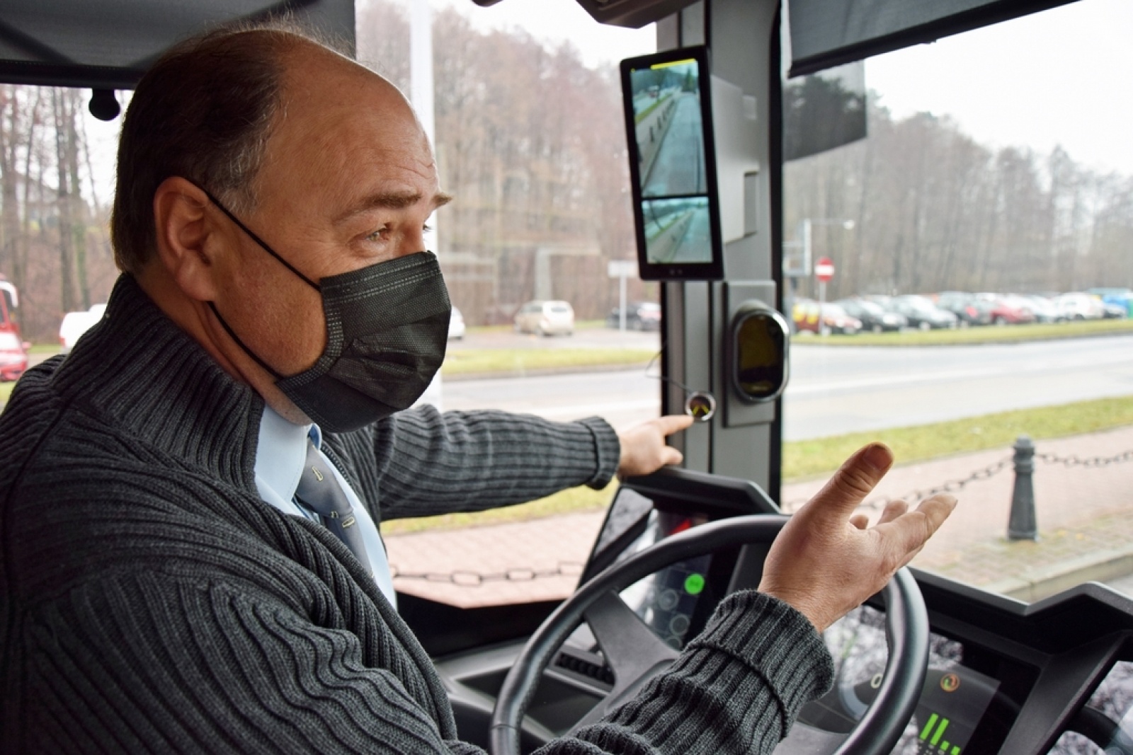 Zdjęcie w galerii na portalu naszwodzislaw.com: Kolejny elektryk testowany na trasach MZK wiadomości z regionu