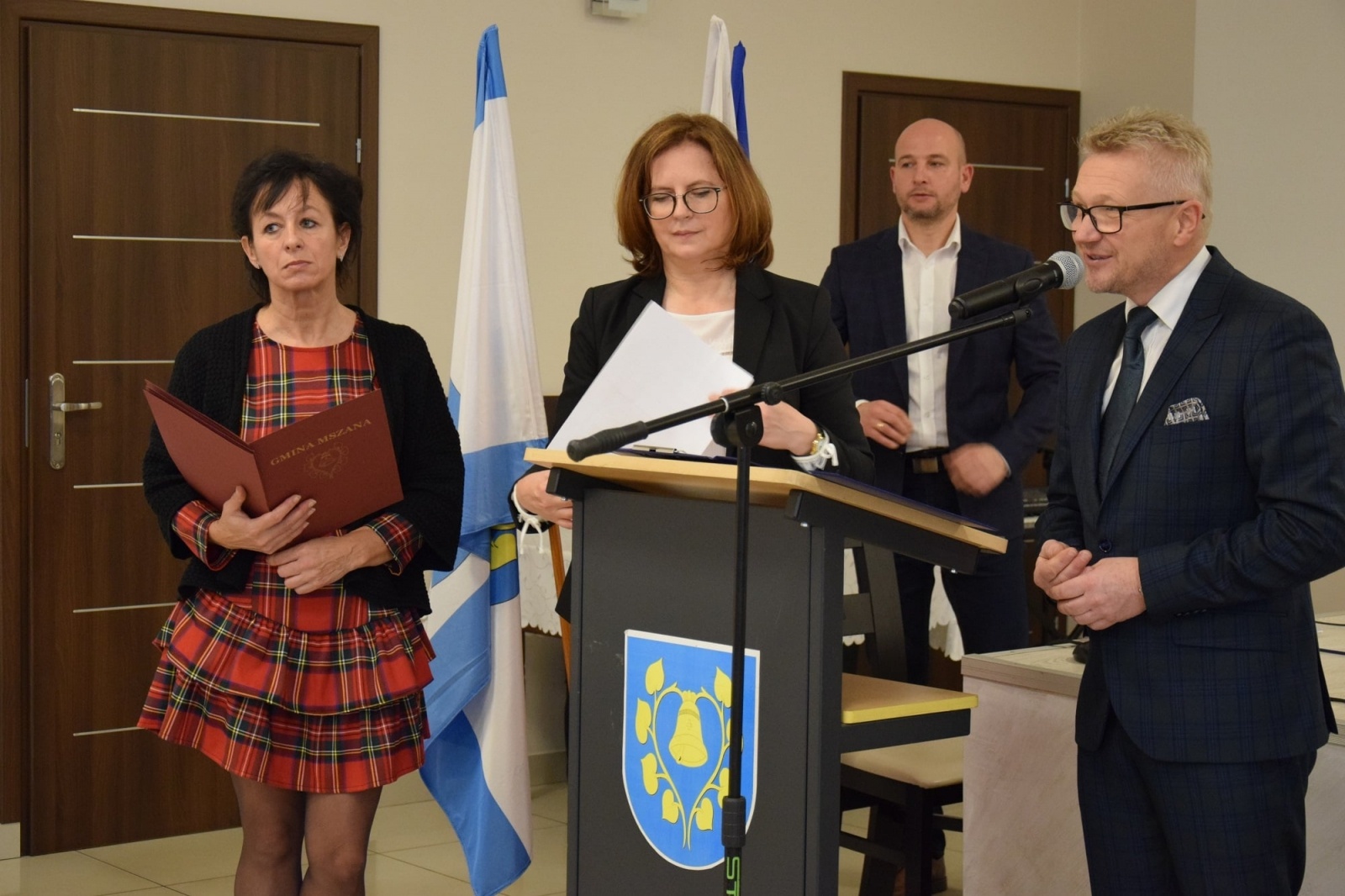 Zdjęcie w galerii na portalu naszwodzislaw.com: Złote i Diamentowe Gody w gminie Mszana [FOTO] wiadomości z regionu