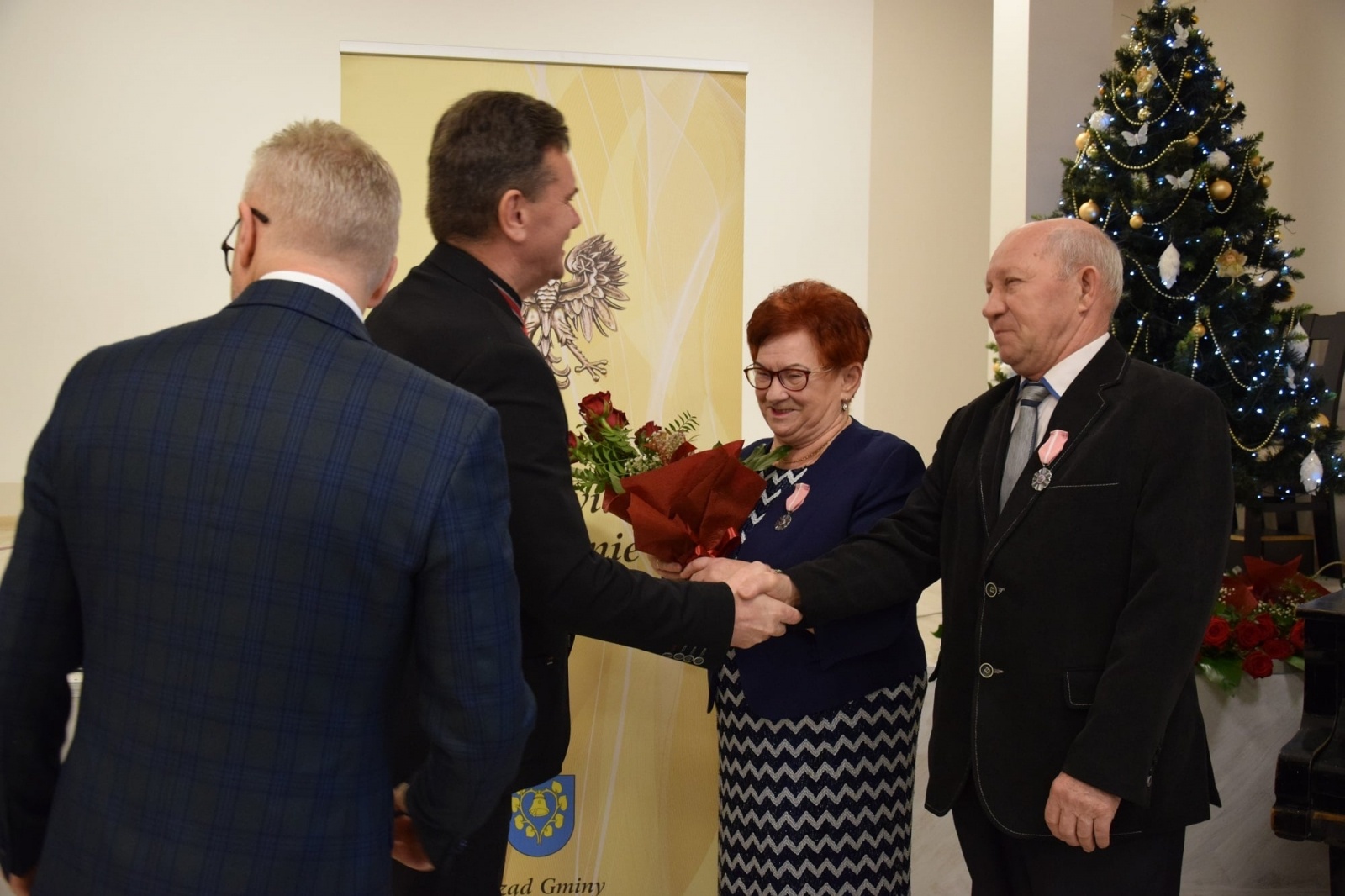 Zdjęcie w galerii na portalu naszwodzislaw.com: Złote i Diamentowe Gody w gminie Mszana [FOTO] wiadomości z regionu