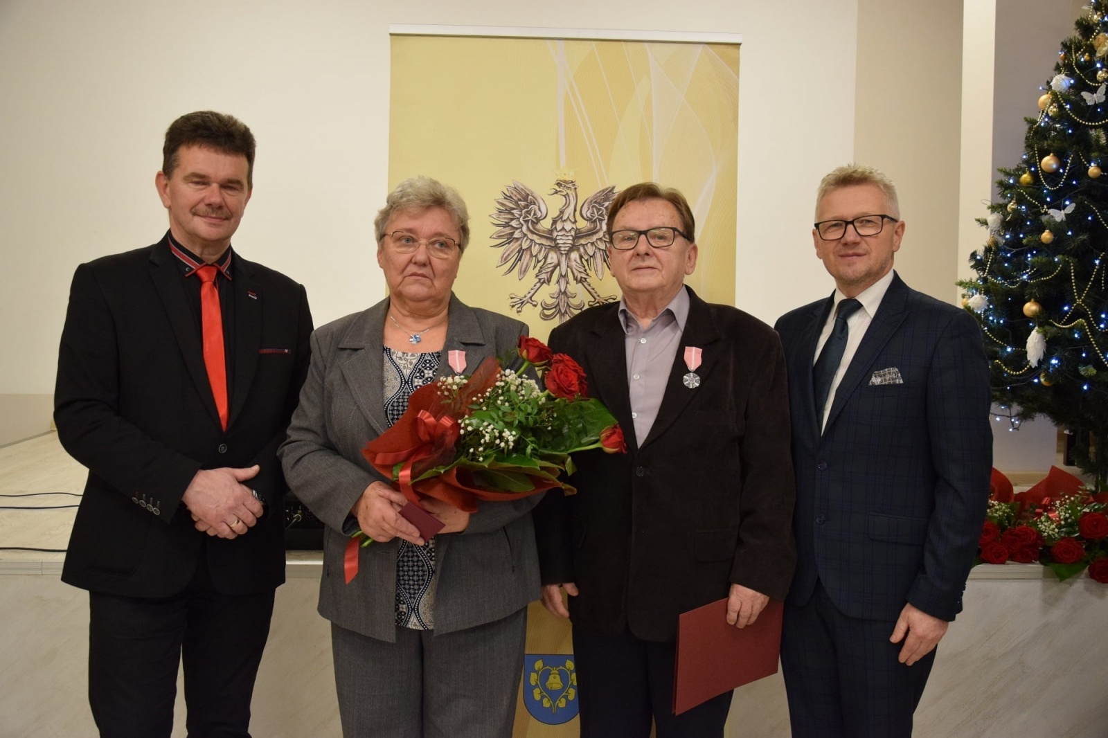 Zdjęcie w galerii na portalu naszwodzislaw.com: Złote i Diamentowe Gody w gminie Mszana [FOTO] wiadomości z regionu