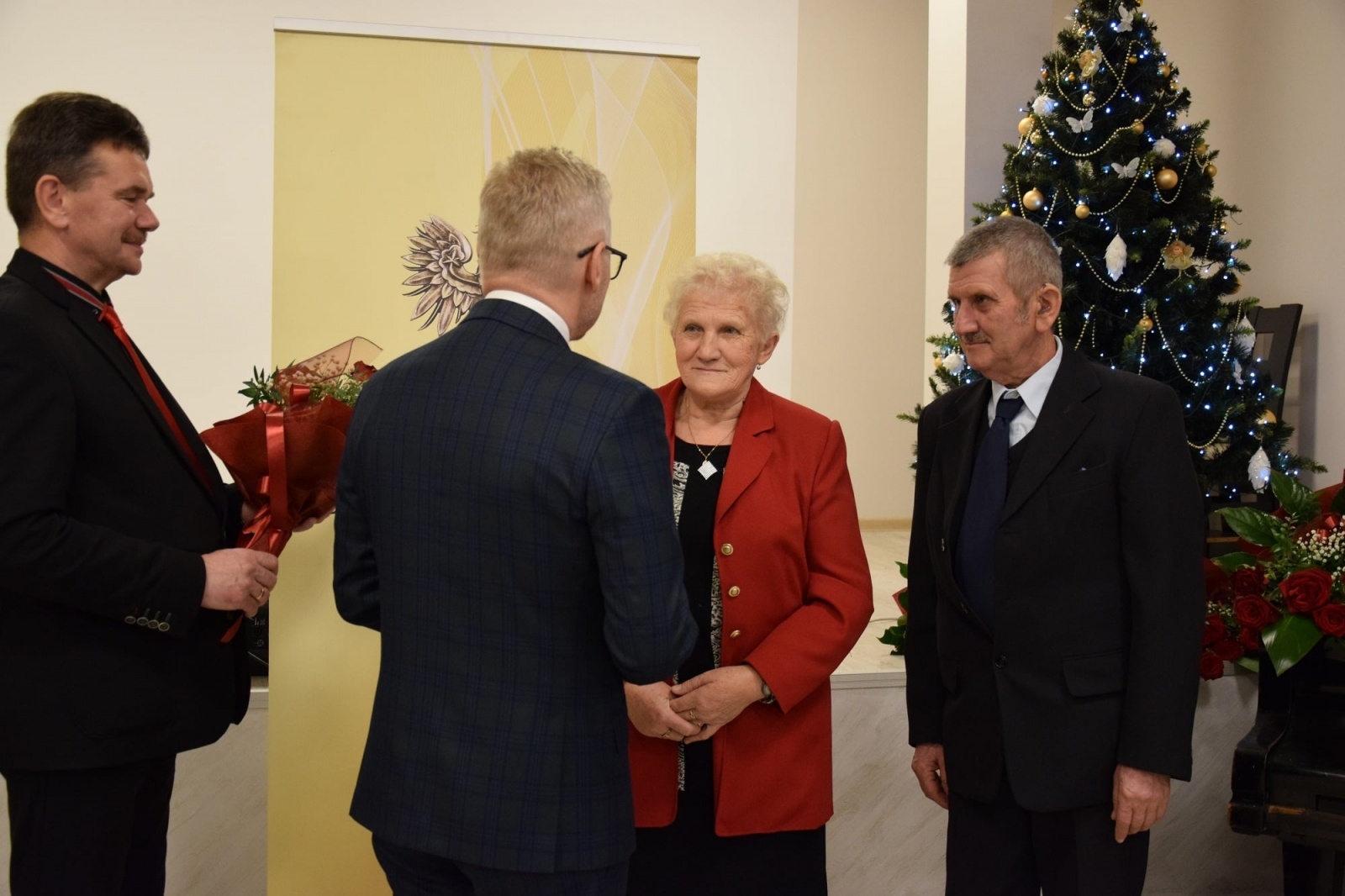 Zdjęcie w galerii na portalu naszwodzislaw.com: Złote i Diamentowe Gody w gminie Mszana [FOTO] wiadomości z regionu