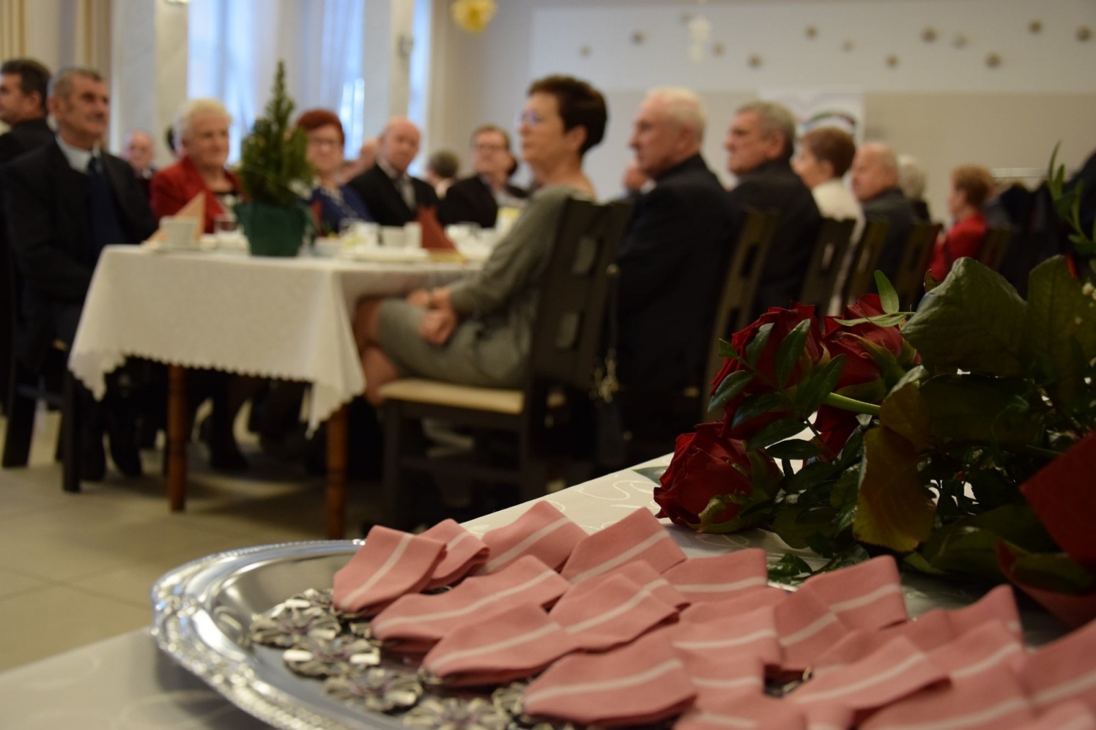 Zdjęcie w galerii na portalu naszwodzislaw.com: Złote i Diamentowe Gody w gminie Mszana [FOTO] wiadomości z regionu