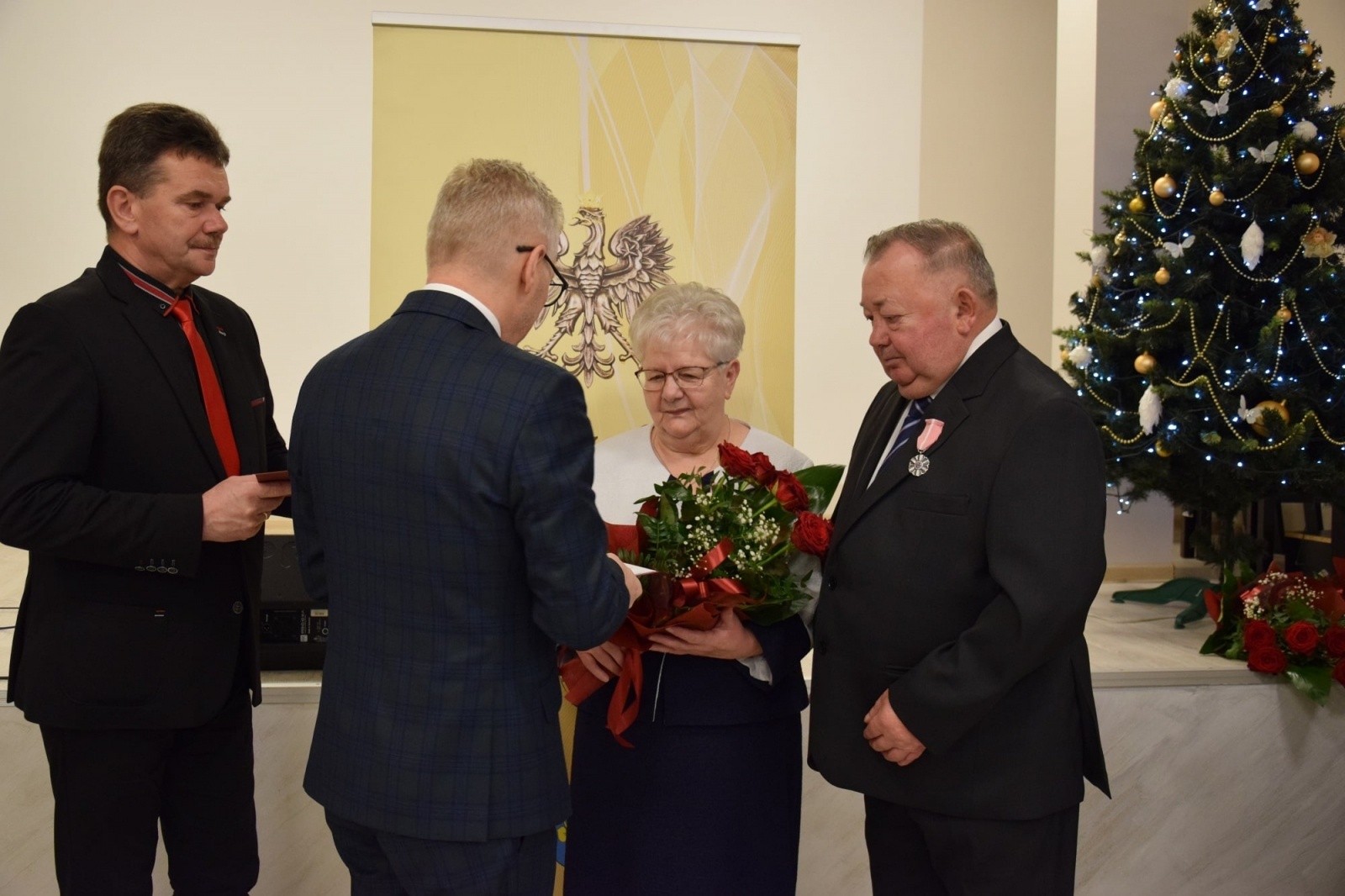 Zdjęcie w galerii na portalu naszwodzislaw.com: Złote i Diamentowe Gody w gminie Mszana [FOTO] wiadomości z regionu