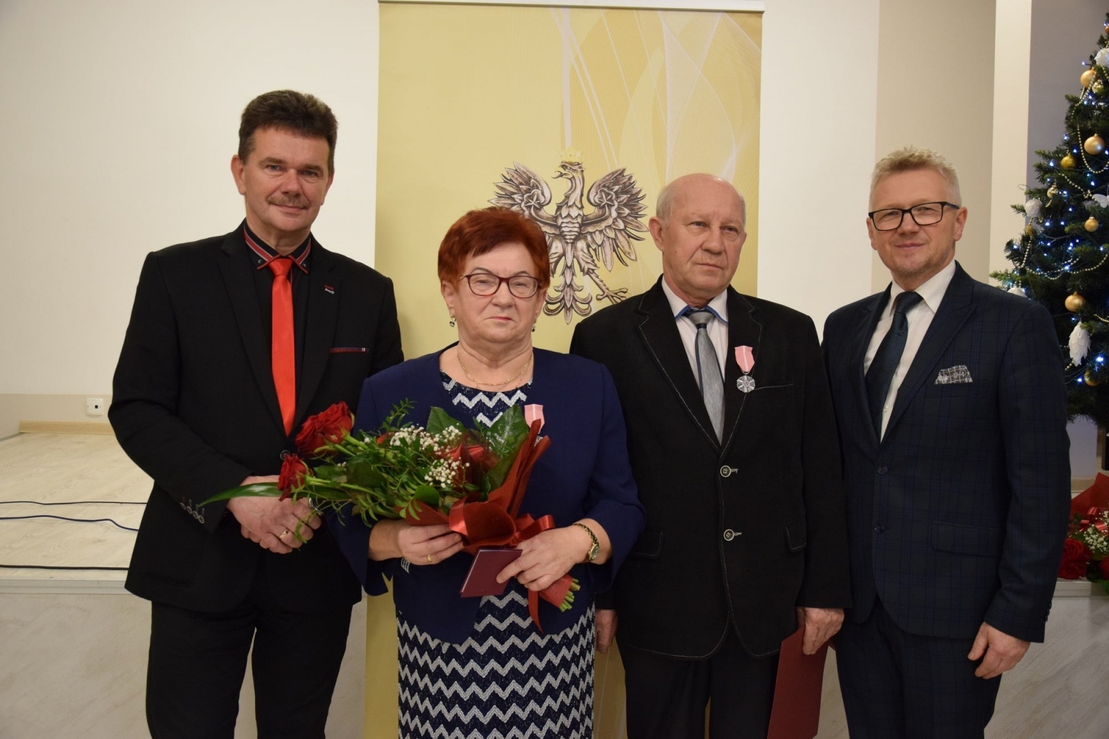 Zdjęcie w galerii na portalu naszwodzislaw.com: Złote i Diamentowe Gody w gminie Mszana [FOTO] wiadomości z regionu