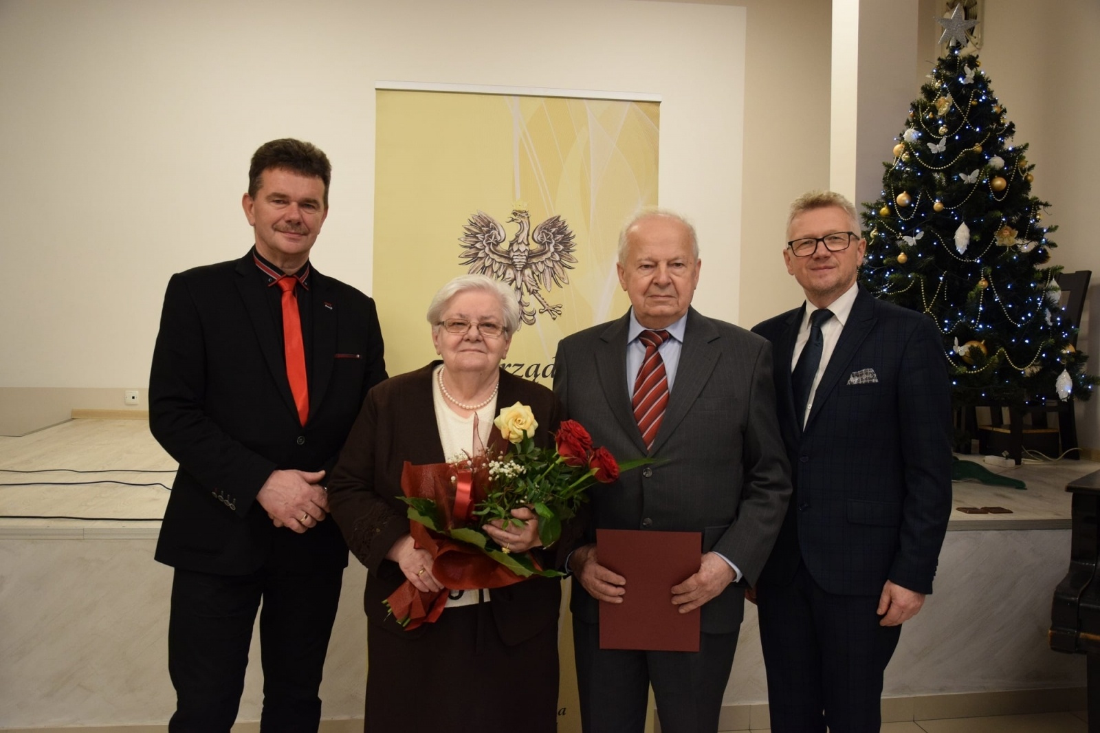 Zdjęcie w galerii na portalu naszwodzislaw.com: Złote i Diamentowe Gody w gminie Mszana [FOTO] wiadomości z regionu