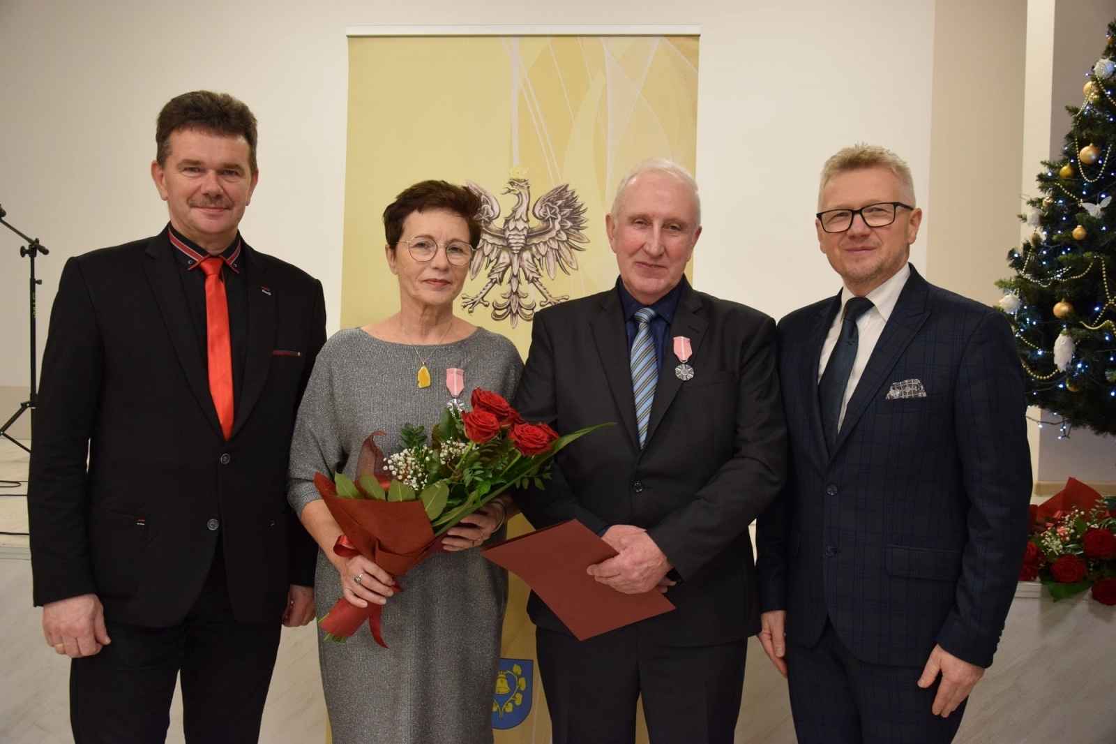 Zdjęcie w galerii na portalu naszwodzislaw.com: Złote i Diamentowe Gody w gminie Mszana [FOTO] wiadomości z regionu