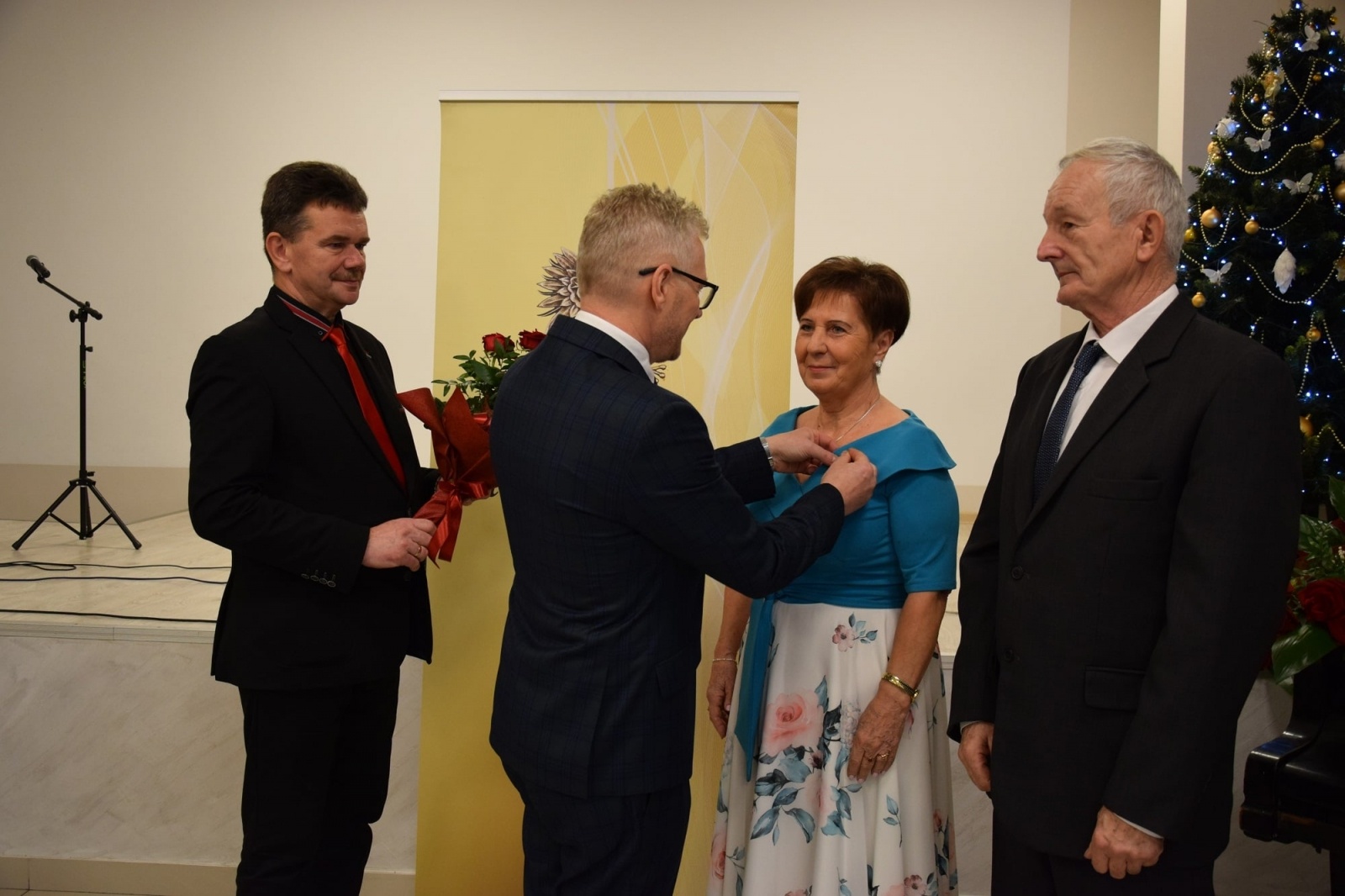 Zdjęcie w galerii na portalu naszwodzislaw.com: Złote i Diamentowe Gody w gminie Mszana [FOTO] wiadomości z regionu