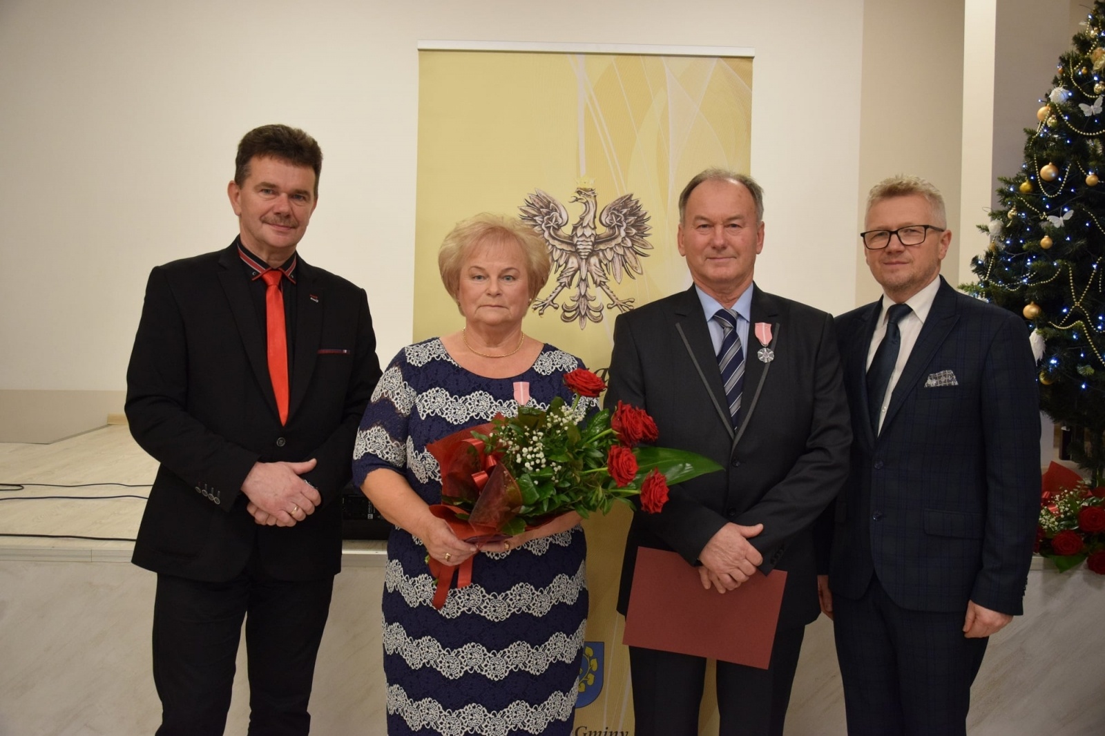 Zdjęcie w galerii na portalu naszwodzislaw.com: Złote i Diamentowe Gody w gminie Mszana [FOTO] wiadomości z regionu