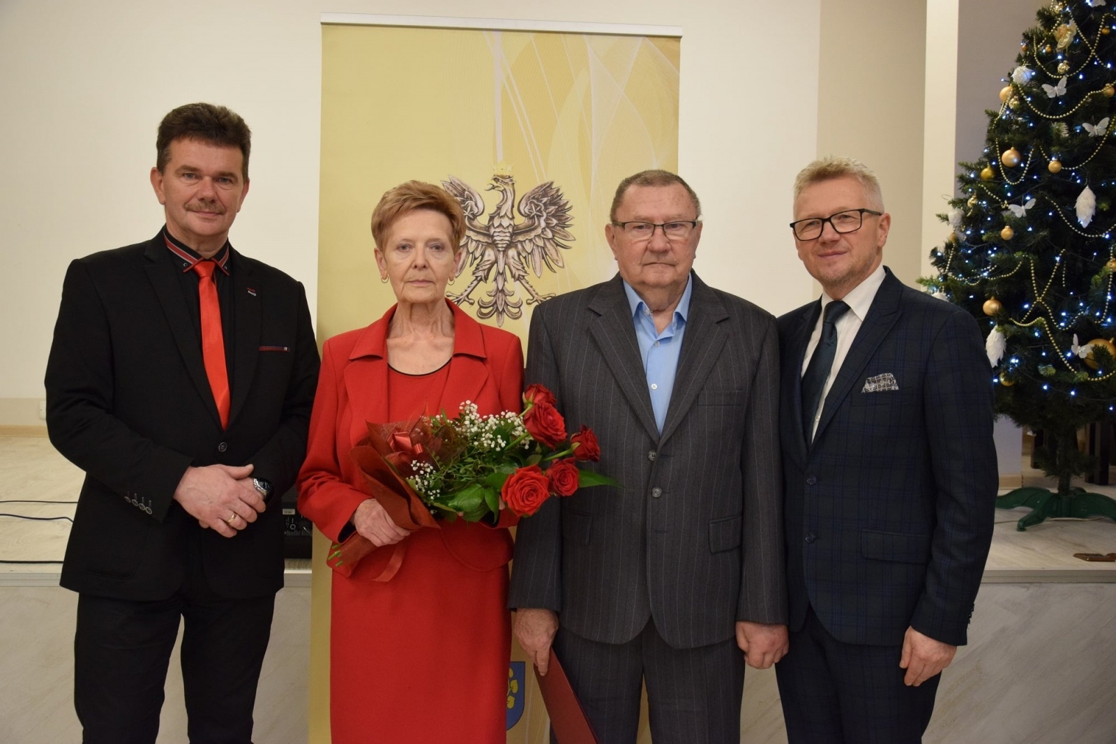 Zdjęcie w galerii na portalu naszwodzislaw.com: Złote i Diamentowe Gody w gminie Mszana [FOTO] wiadomości z regionu