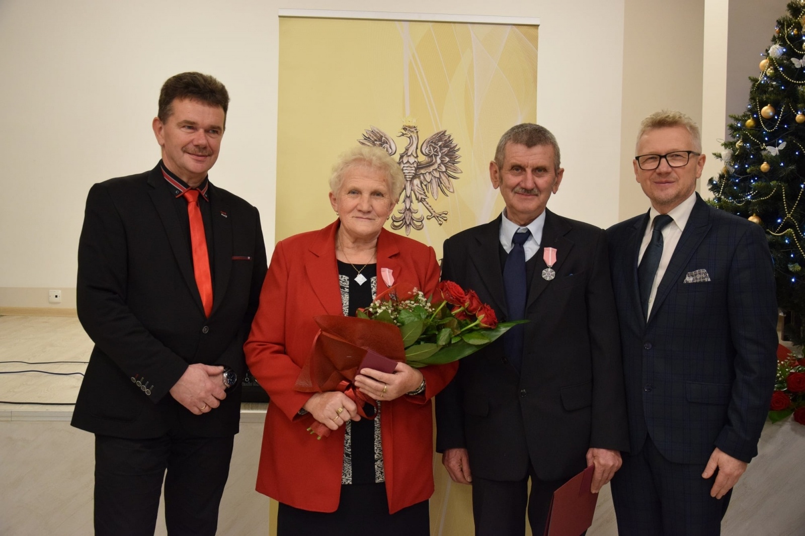 Zdjęcie w galerii na portalu naszwodzislaw.com: Złote i Diamentowe Gody w gminie Mszana [FOTO] wiadomości z regionu