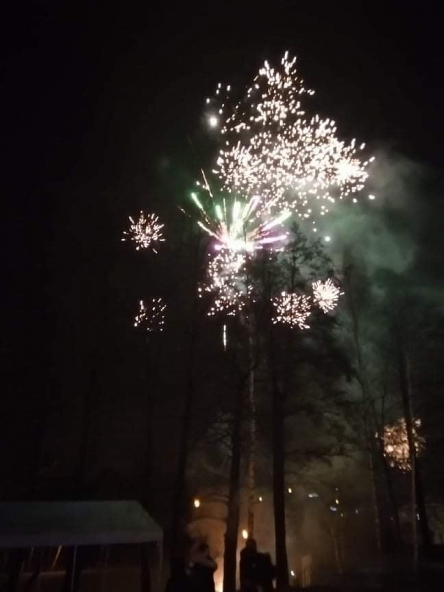 Zdjęcie w galerii na portalu naszwodzislaw.com: Sylwester pod chmurką z Radą Sołecką Mszany wiadomości z regionu