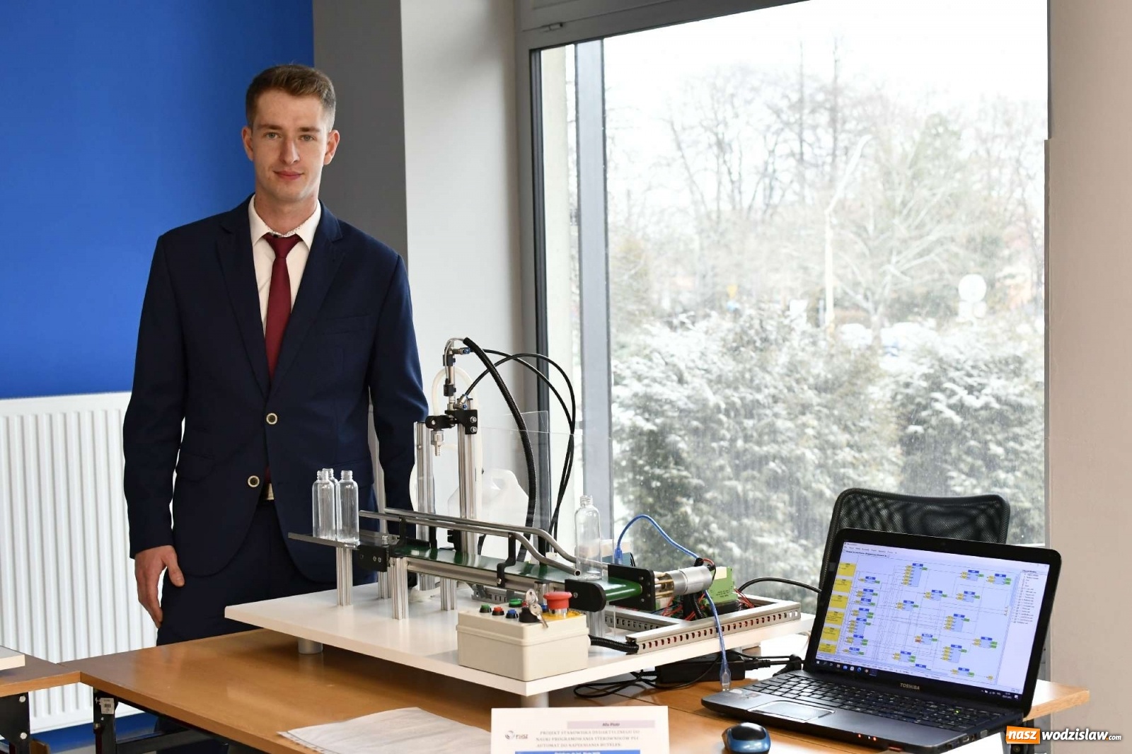 Zdjęcie w galerii na portalu naszwodzislaw.com: Przegląd projektów inżynierskich w raciborskiej PWSZ [FOTO i WIDEO] wiadomości z regionu