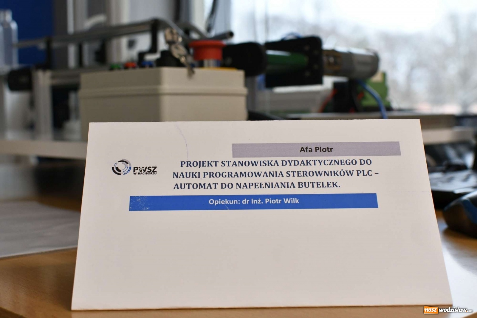 Zdjęcie w galerii na portalu naszwodzislaw.com: Przegląd projektów inżynierskich w raciborskiej PWSZ [FOTO i WIDEO] wiadomości z regionu