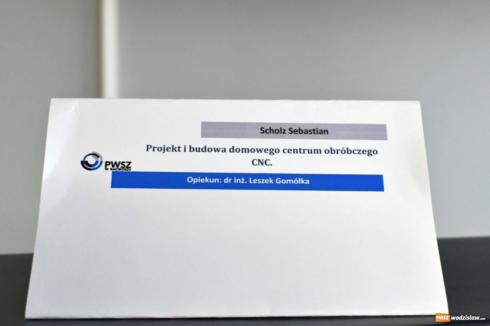 Zdjęcie w galerii na portalu naszwodzislaw.com: Przegląd projektów inżynierskich w raciborskiej PWSZ [FOTO i WIDEO] wiadomości z regionu