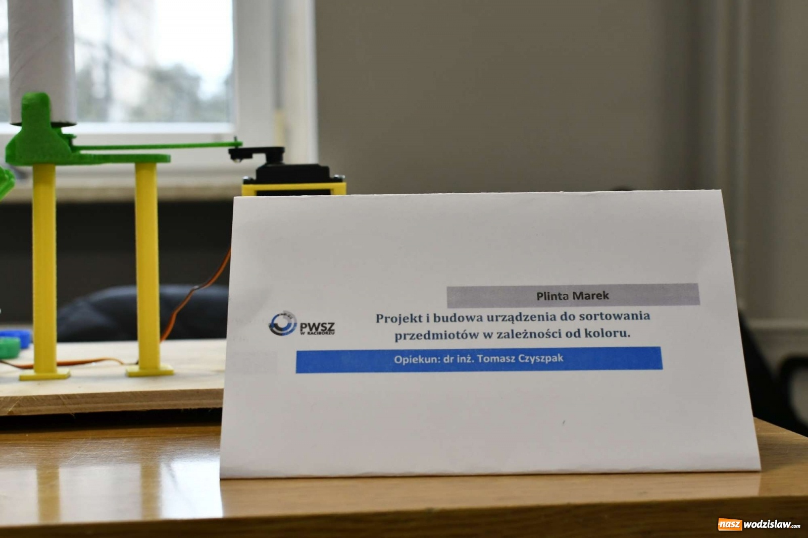 Zdjęcie w galerii na portalu naszwodzislaw.com: Przegląd projektów inżynierskich w raciborskiej PWSZ [FOTO i WIDEO] wiadomości z regionu