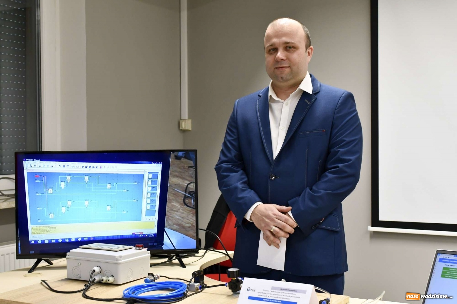 Zdjęcie w galerii na portalu naszwodzislaw.com: Przegląd projektów inżynierskich w raciborskiej PWSZ [FOTO i WIDEO] wiadomości z regionu