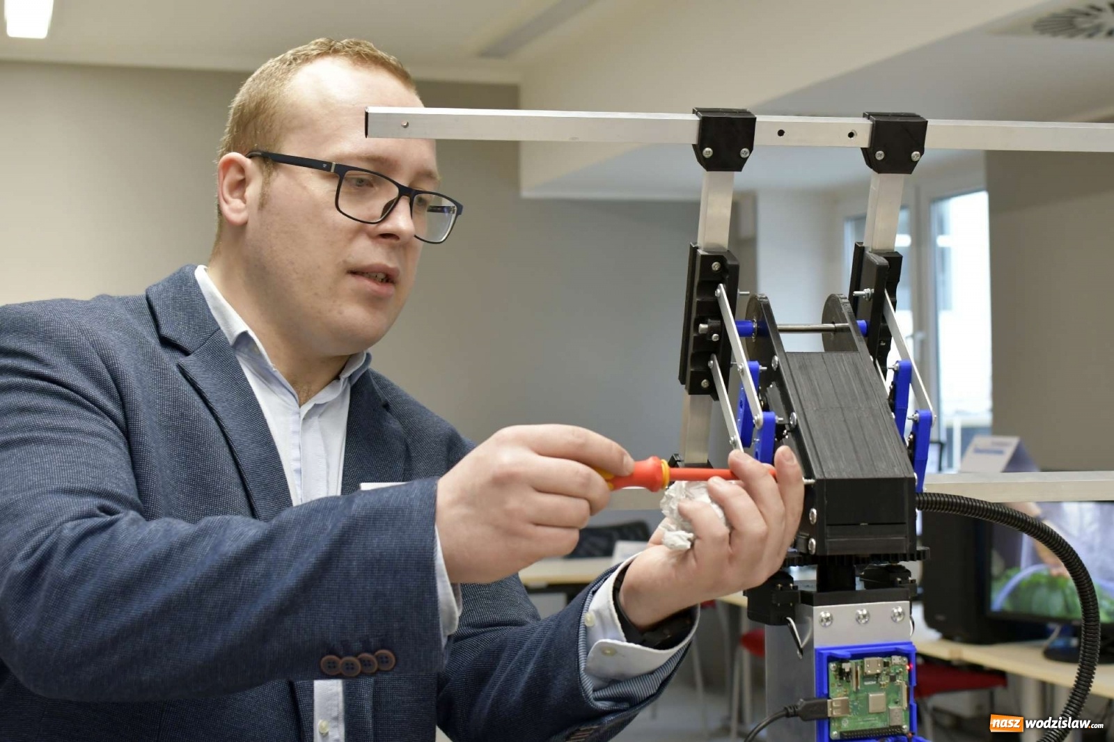 Zdjęcie w galerii na portalu naszwodzislaw.com: Przegląd projektów inżynierskich w raciborskiej PWSZ [FOTO i WIDEO] wiadomości z regionu