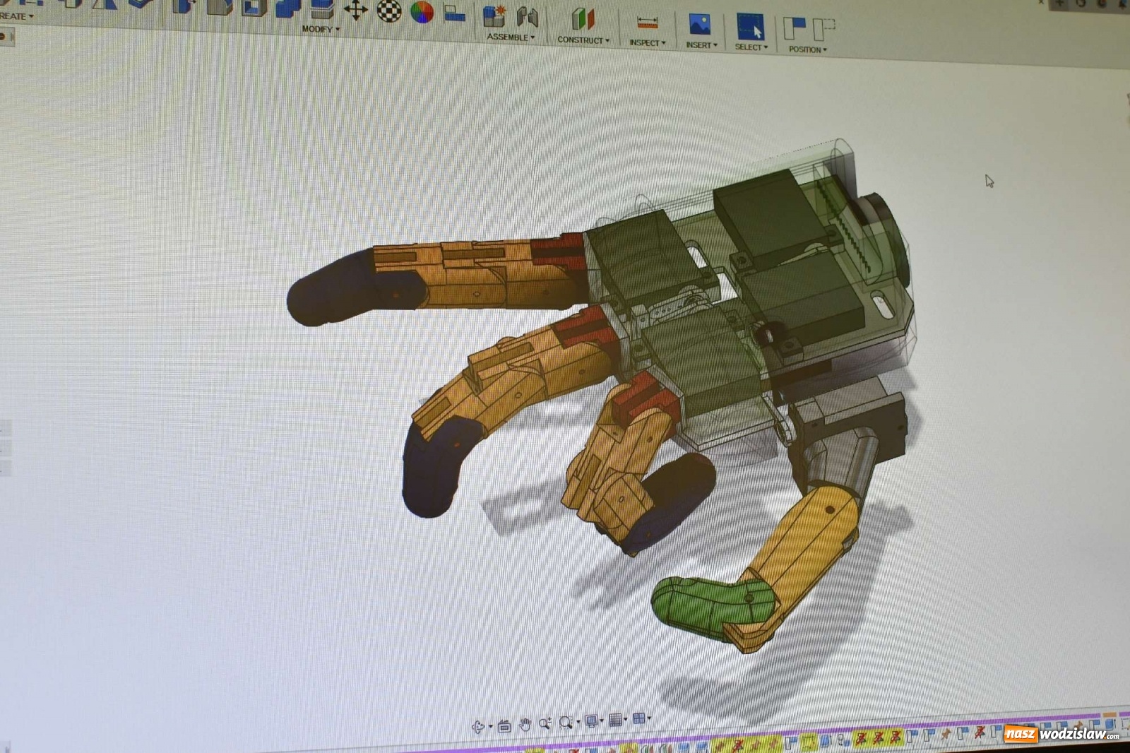 Zdjęcie w galerii na portalu naszwodzislaw.com: Przegląd projektów inżynierskich w raciborskiej PWSZ [FOTO i WIDEO] wiadomości z regionu