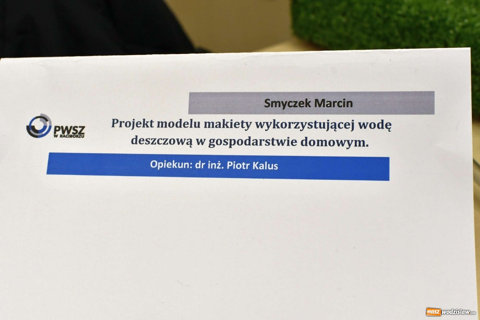 Zdjęcie w galerii na portalu naszwodzislaw.com: Przegląd projektów inżynierskich w raciborskiej PWSZ [FOTO i WIDEO] wiadomości z regionu