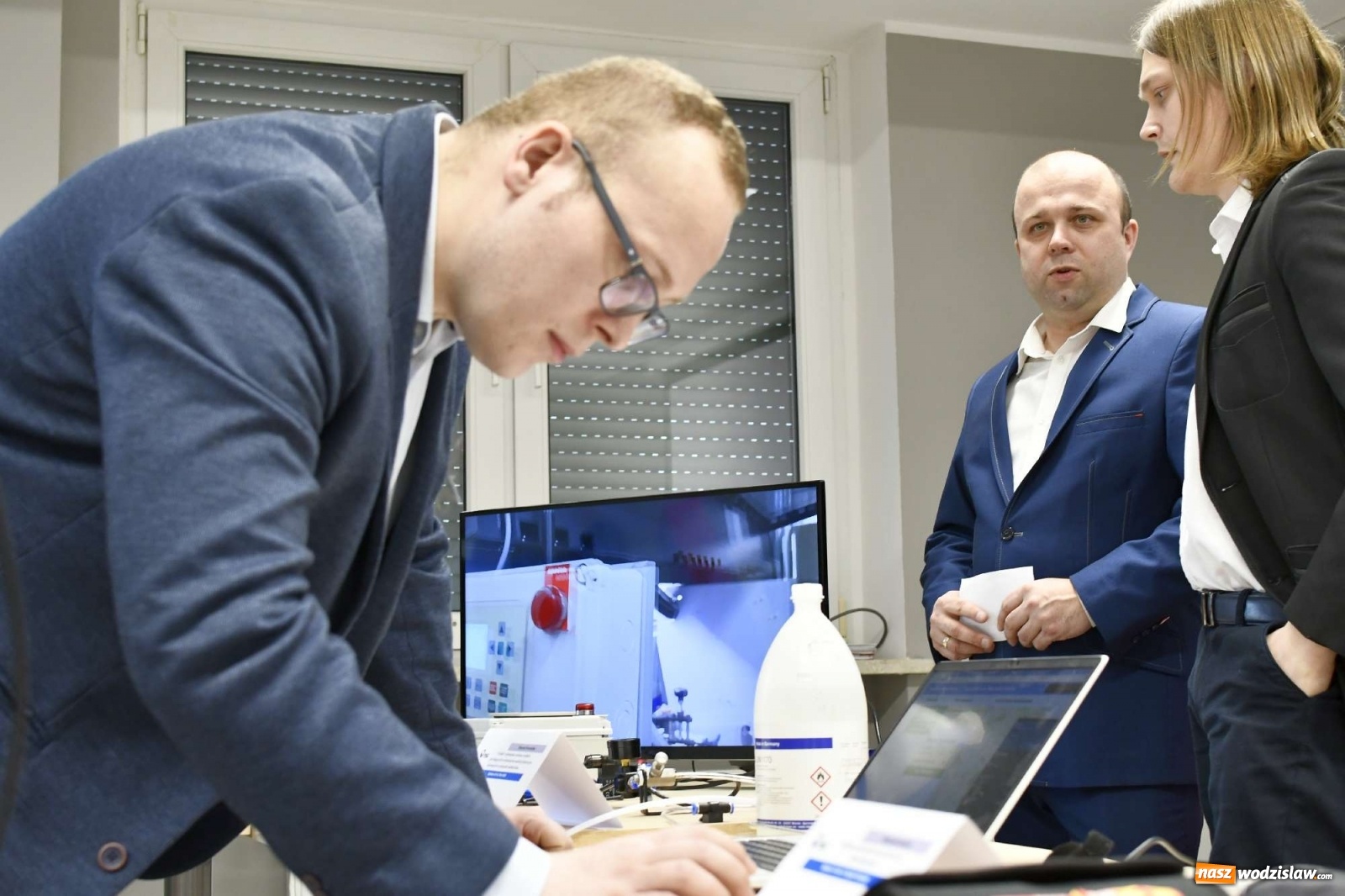 Zdjęcie w galerii na portalu naszwodzislaw.com: Przegląd projektów inżynierskich w raciborskiej PWSZ [FOTO i WIDEO] wiadomości z regionu