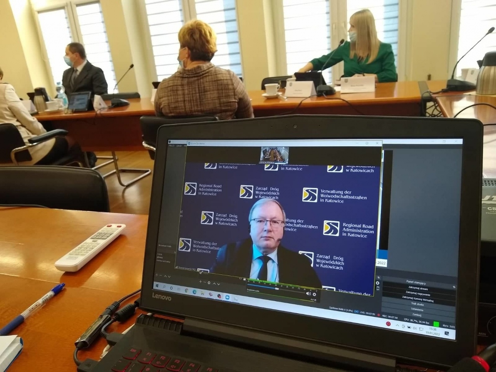 Zdjęcie w galerii na portalu naszwodzislaw.com: Problemy i podziękowania. Po sesji Rady Gminy Mszana wiadomości z regionu