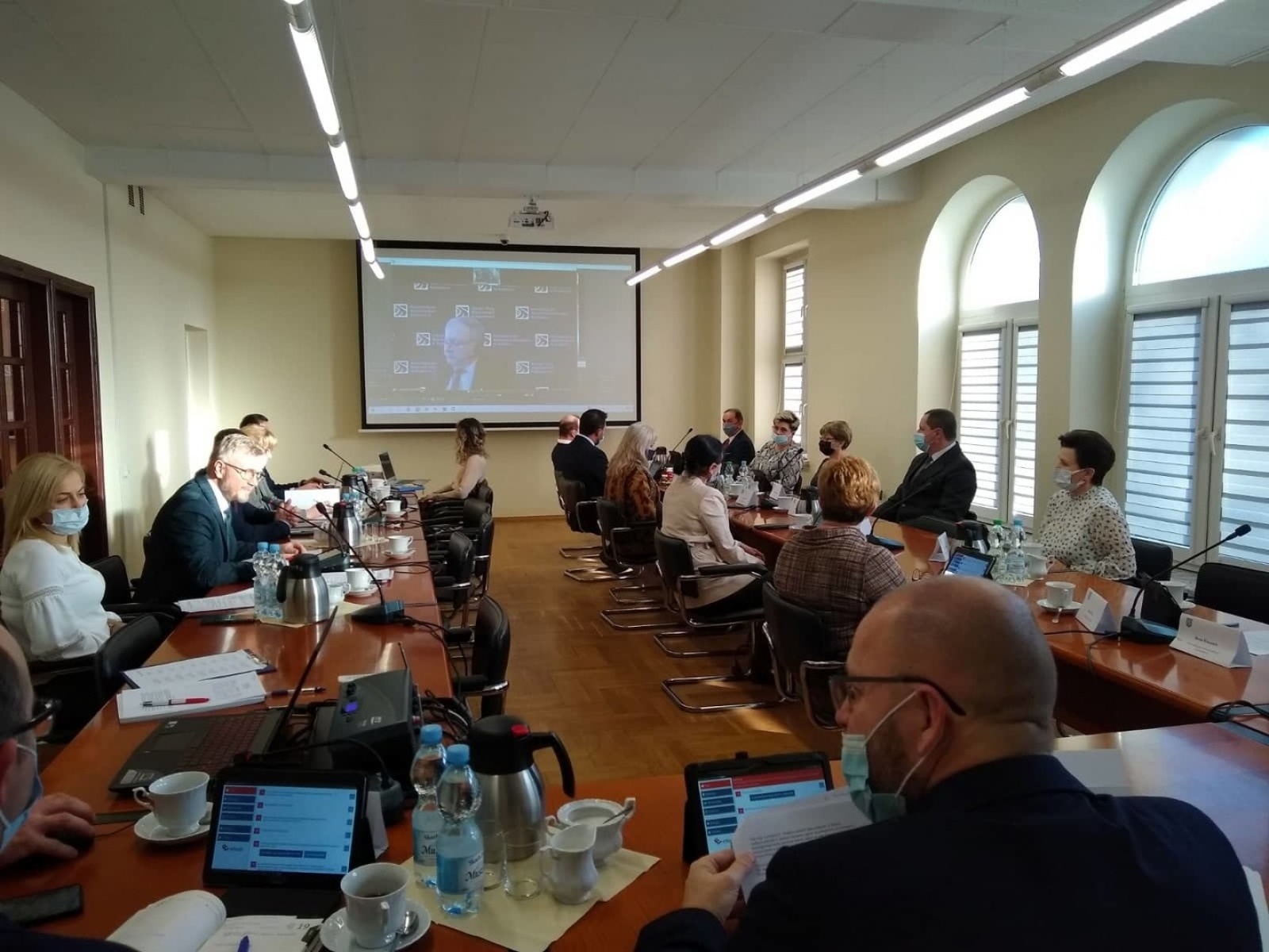 Zdjęcie w galerii na portalu naszwodzislaw.com: Problemy i podziękowania. Po sesji Rady Gminy Mszana wiadomości z regionu