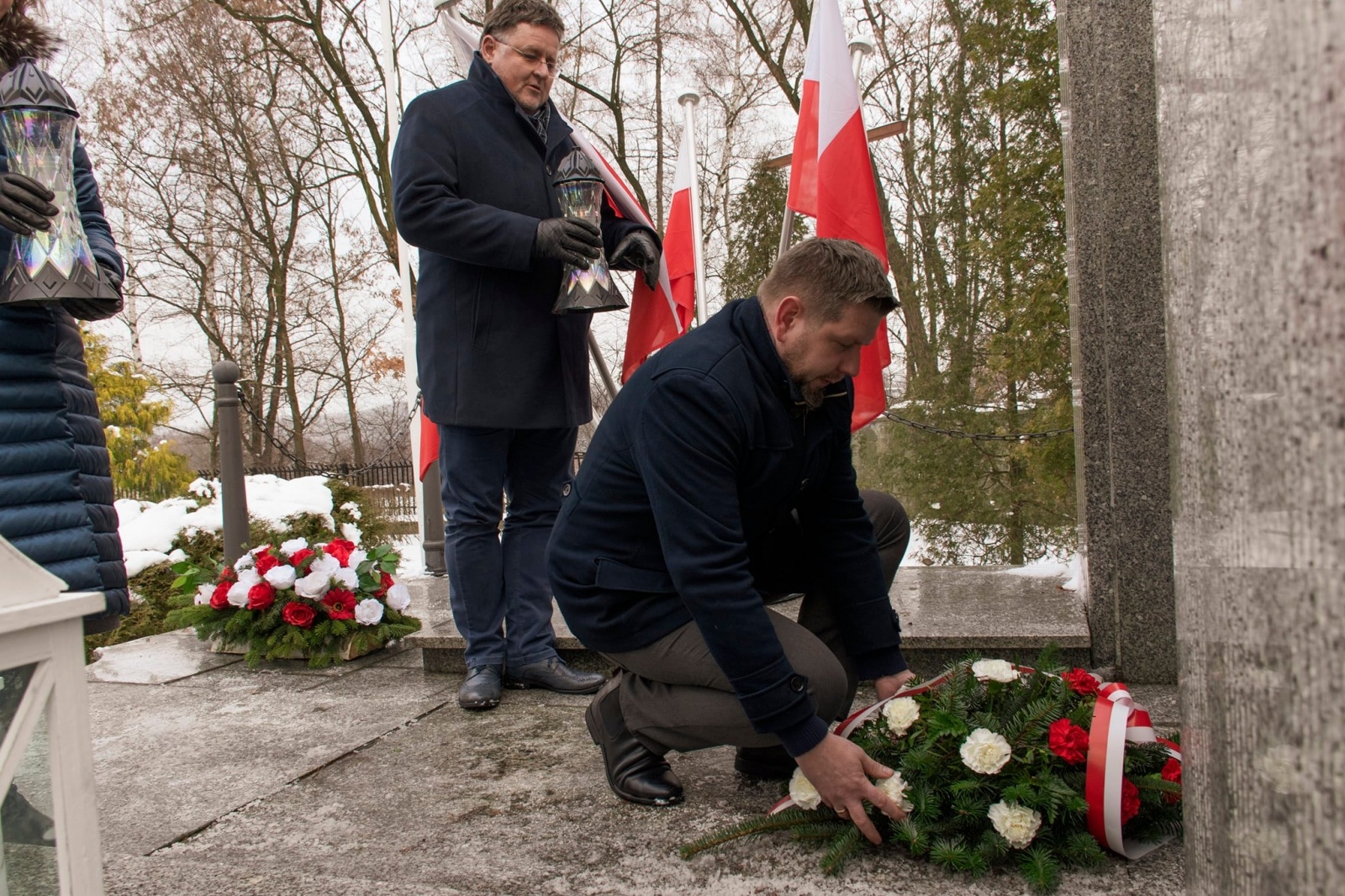 Zdjęcie w galerii na portalu naszwodzislaw.com: Władze miasta uczciły 77. rocznicę Marszu Śmierci wiadomości z regionu