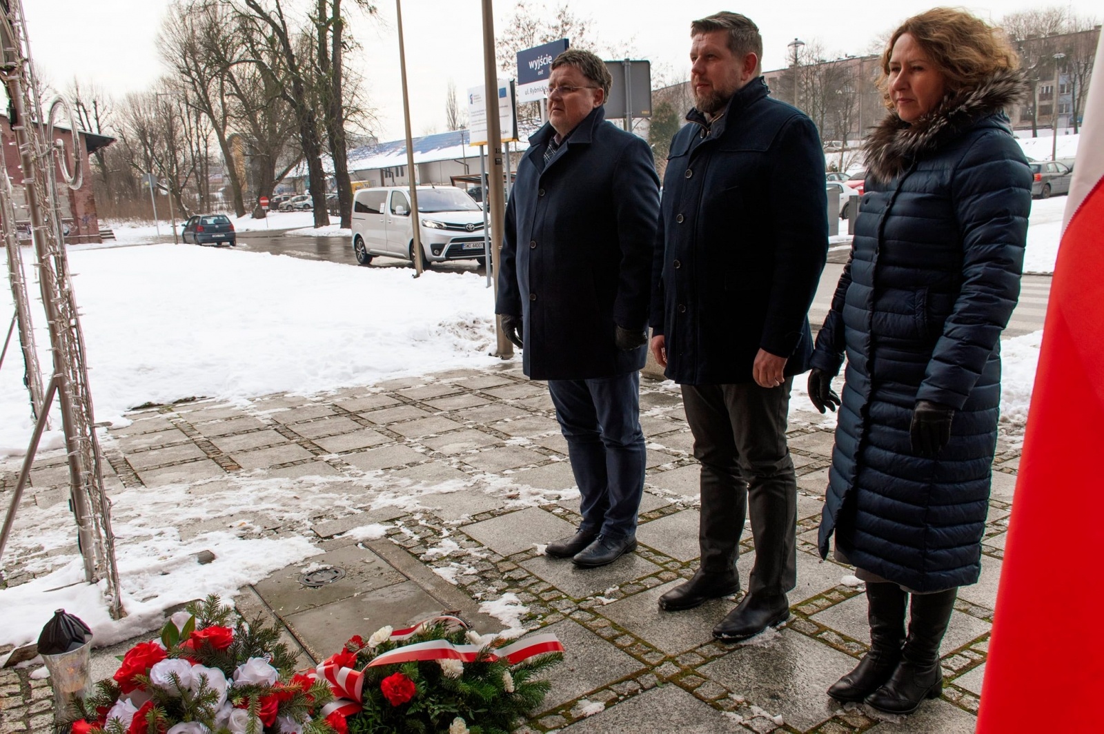 Zdjęcie w galerii na portalu naszwodzislaw.com: Władze miasta uczciły 77. rocznicę Marszu Śmierci wiadomości z regionu